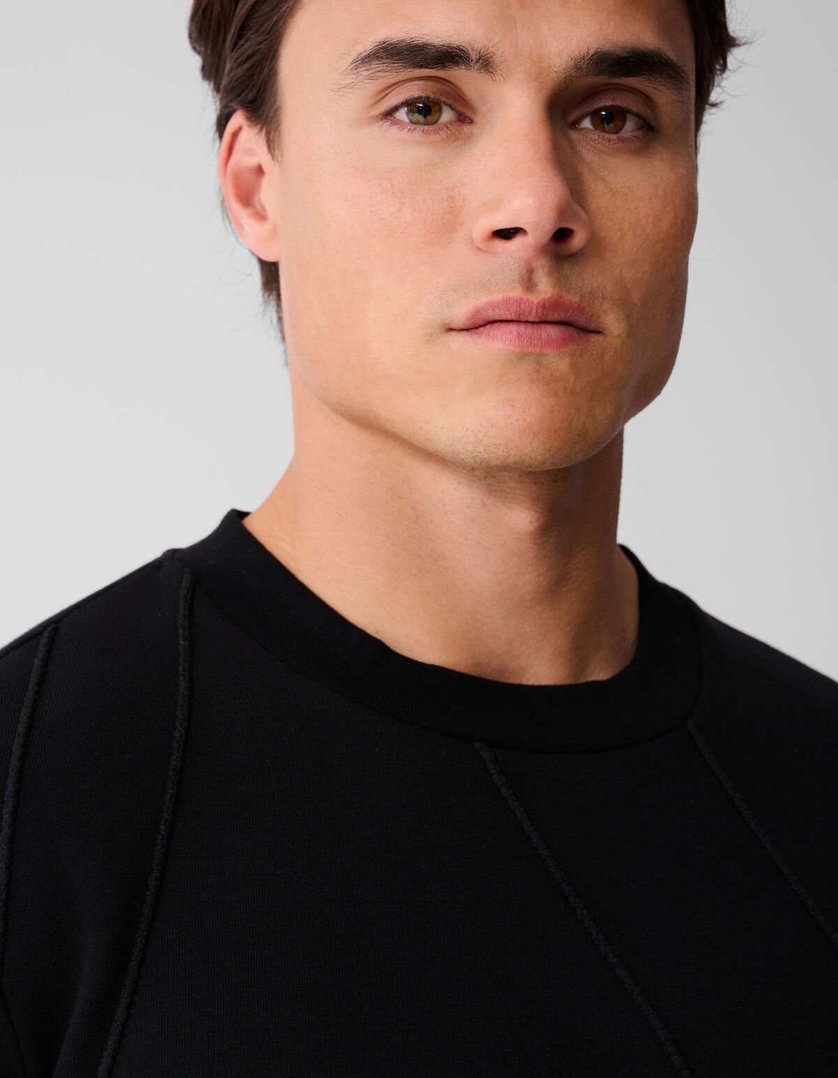 Cord Artwork Sweater Zwart SHOEBY MEN
