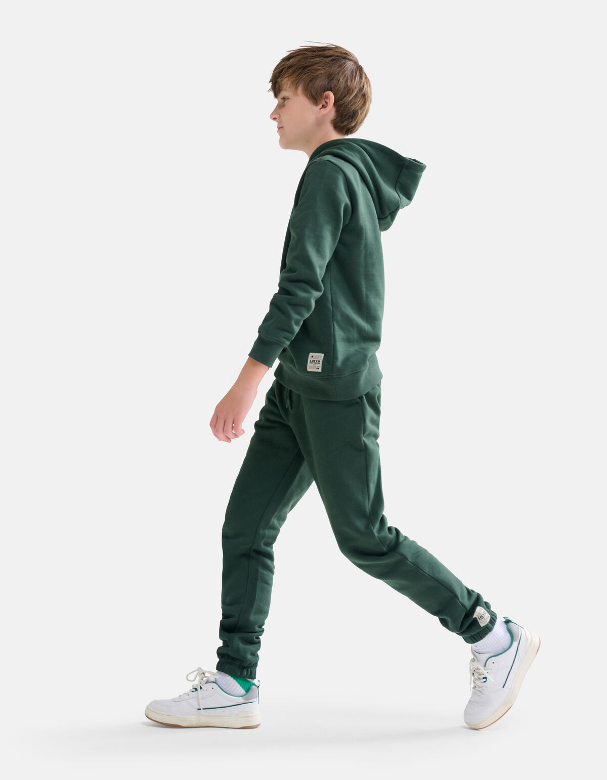 Hoodie Donkergroen SHOEBY BOYS