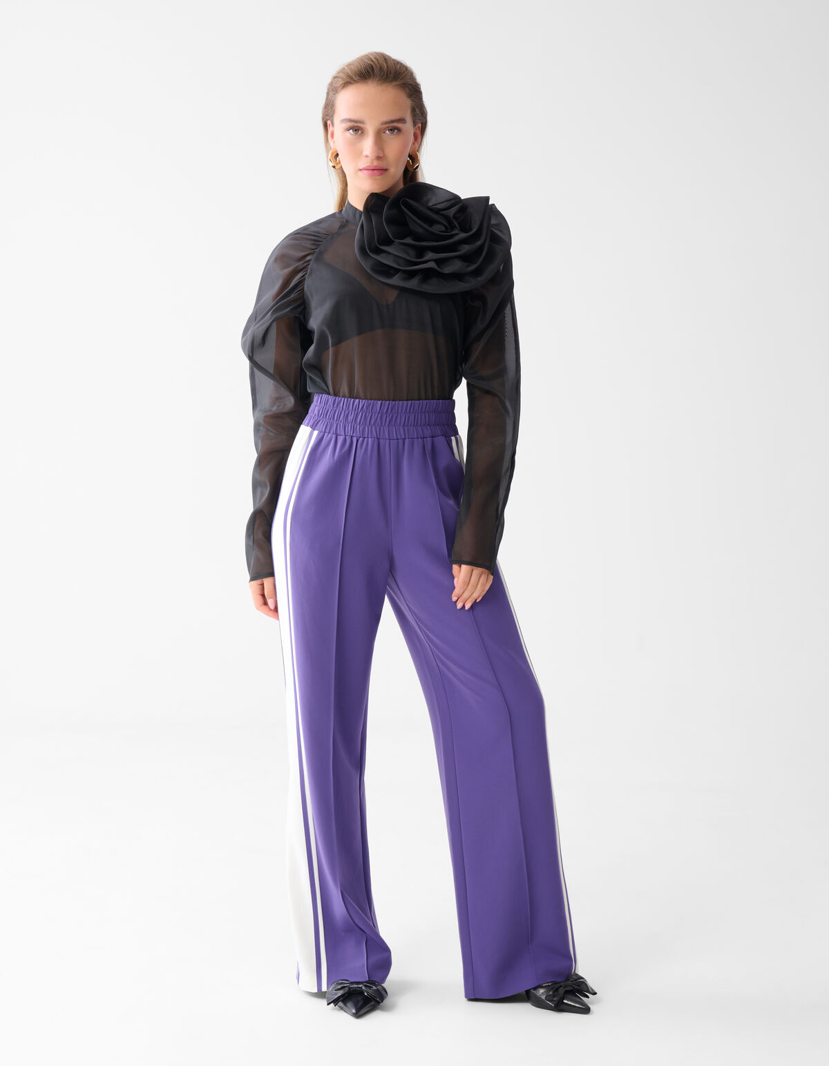 Transparante Top Zwart SHOEBY WOMEN