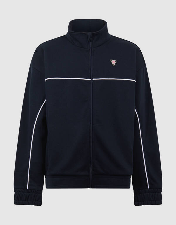 Soft Zip Jack Donkerblauw SHOEBY BOYS