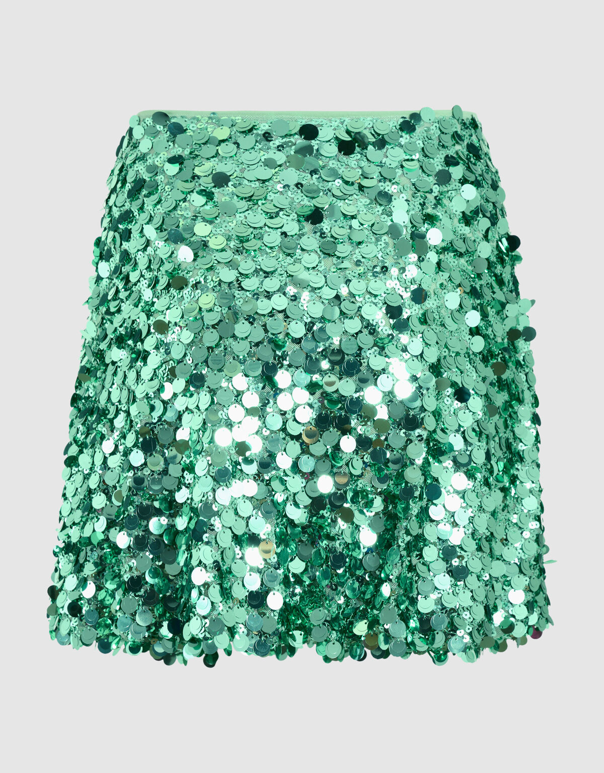 Sequin Mini Rok Groen By Lizzy SHOEBY WOMEN