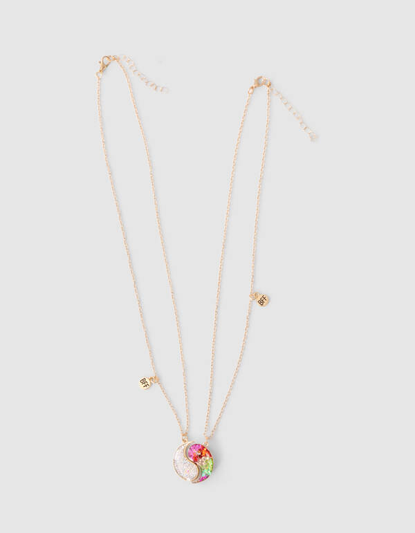 Colourful BFF Ketting Goud SHOEBY ACCESSOIRES