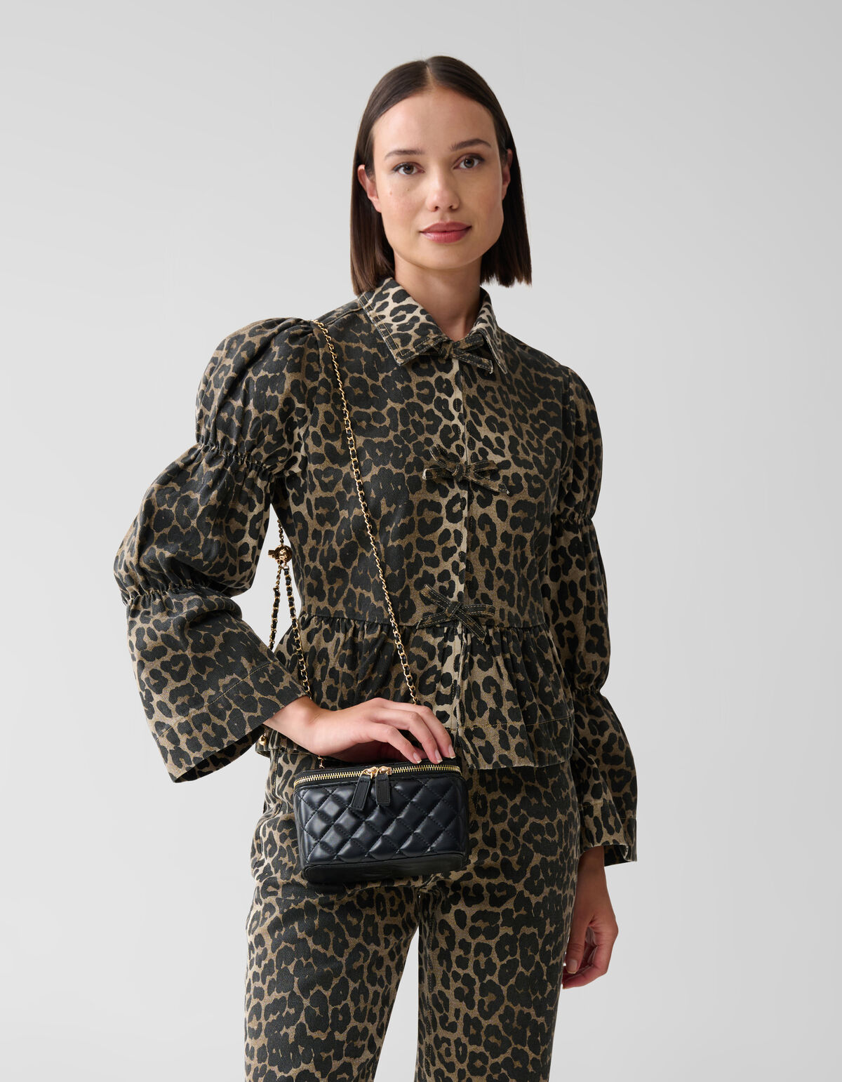 Quilted Tas Zwart SHOEBY ACCESSOIRES