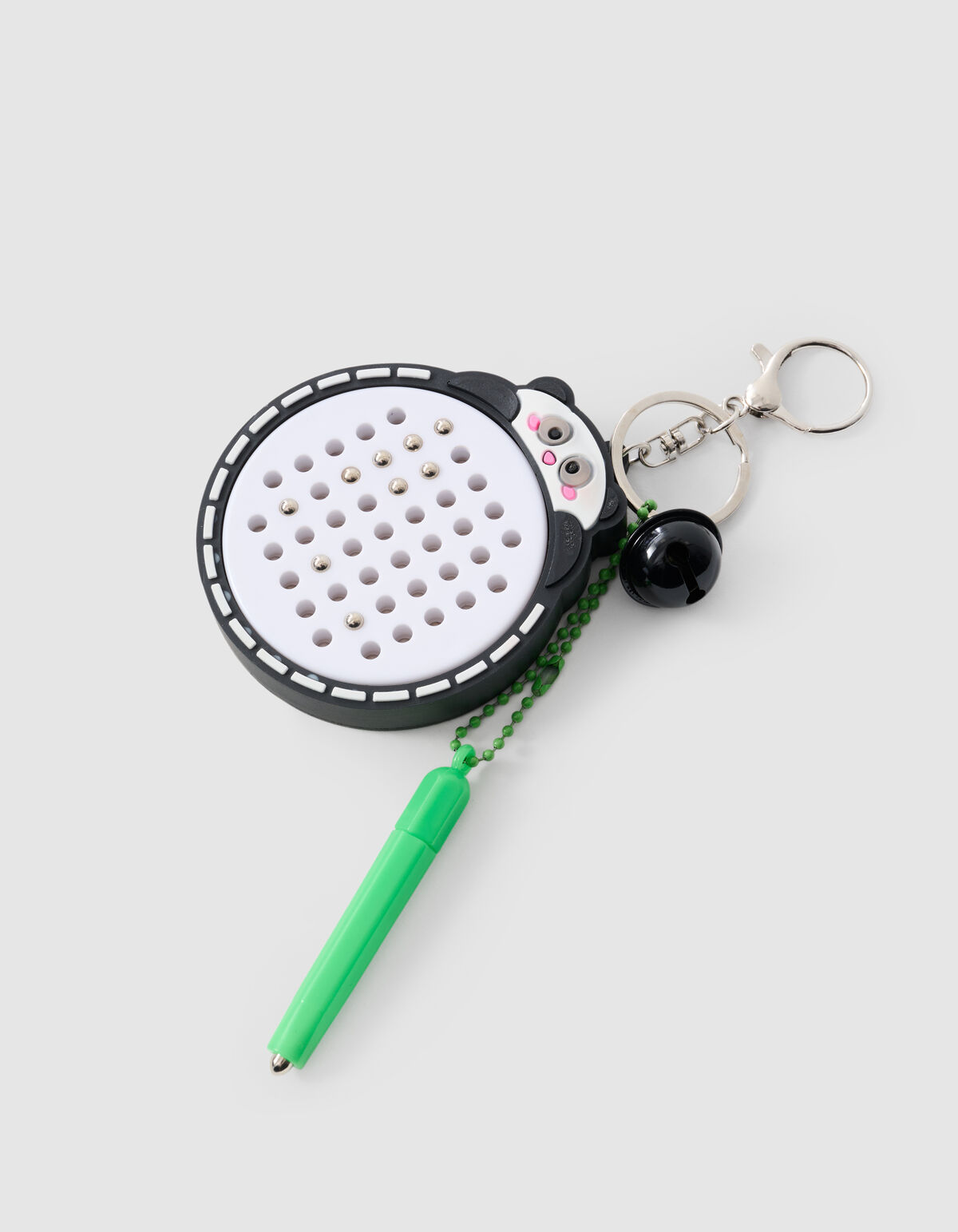 Panda Bal Sleutelhanger Zwart SHOEBY ACCESSOIRES