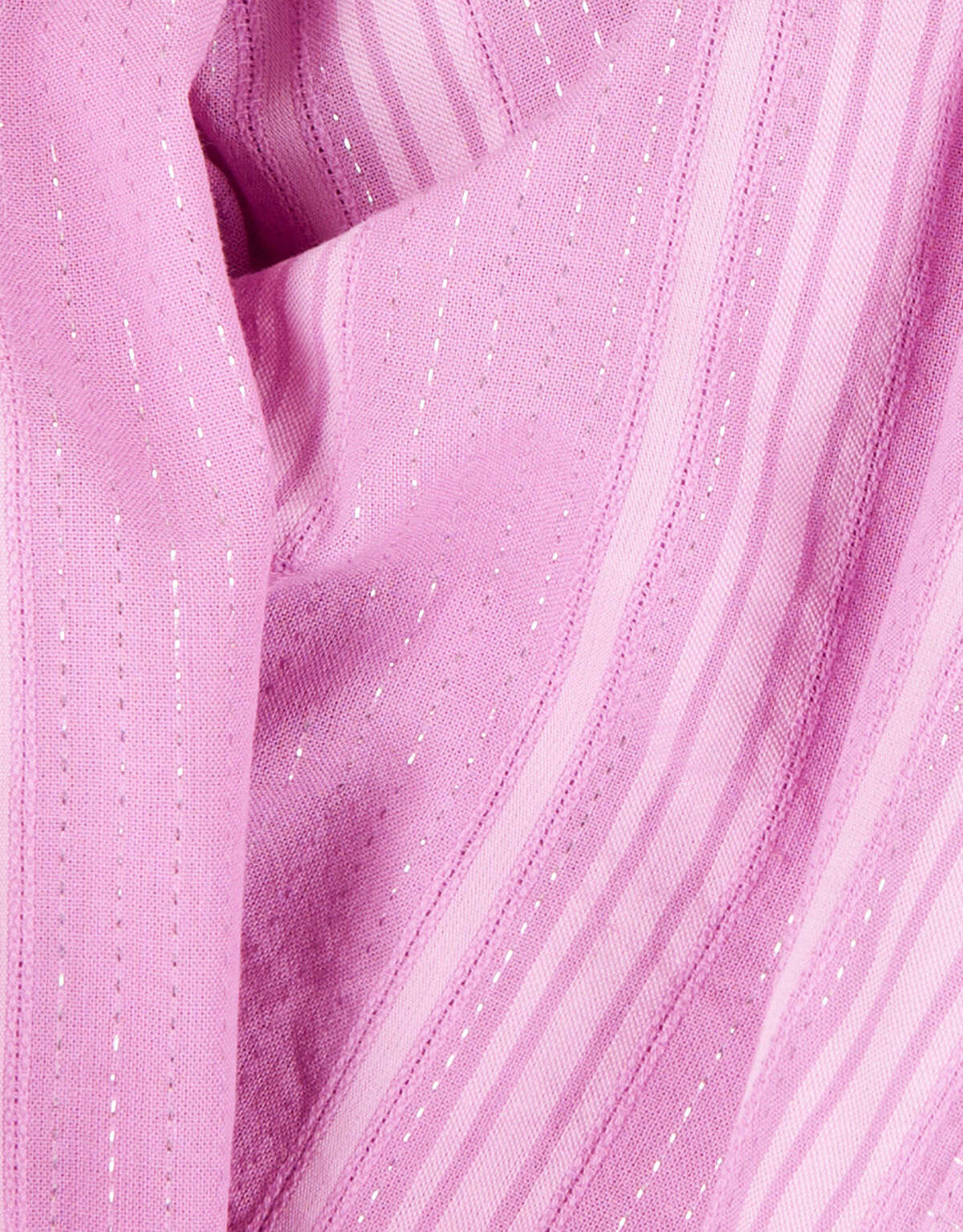 Gestreepte Lurex Blouse Roze SHOEBY GIRLS