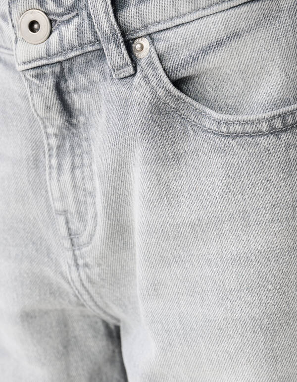 Baggy Fit Jeans Lichtgrijs SHOEBY BOYS