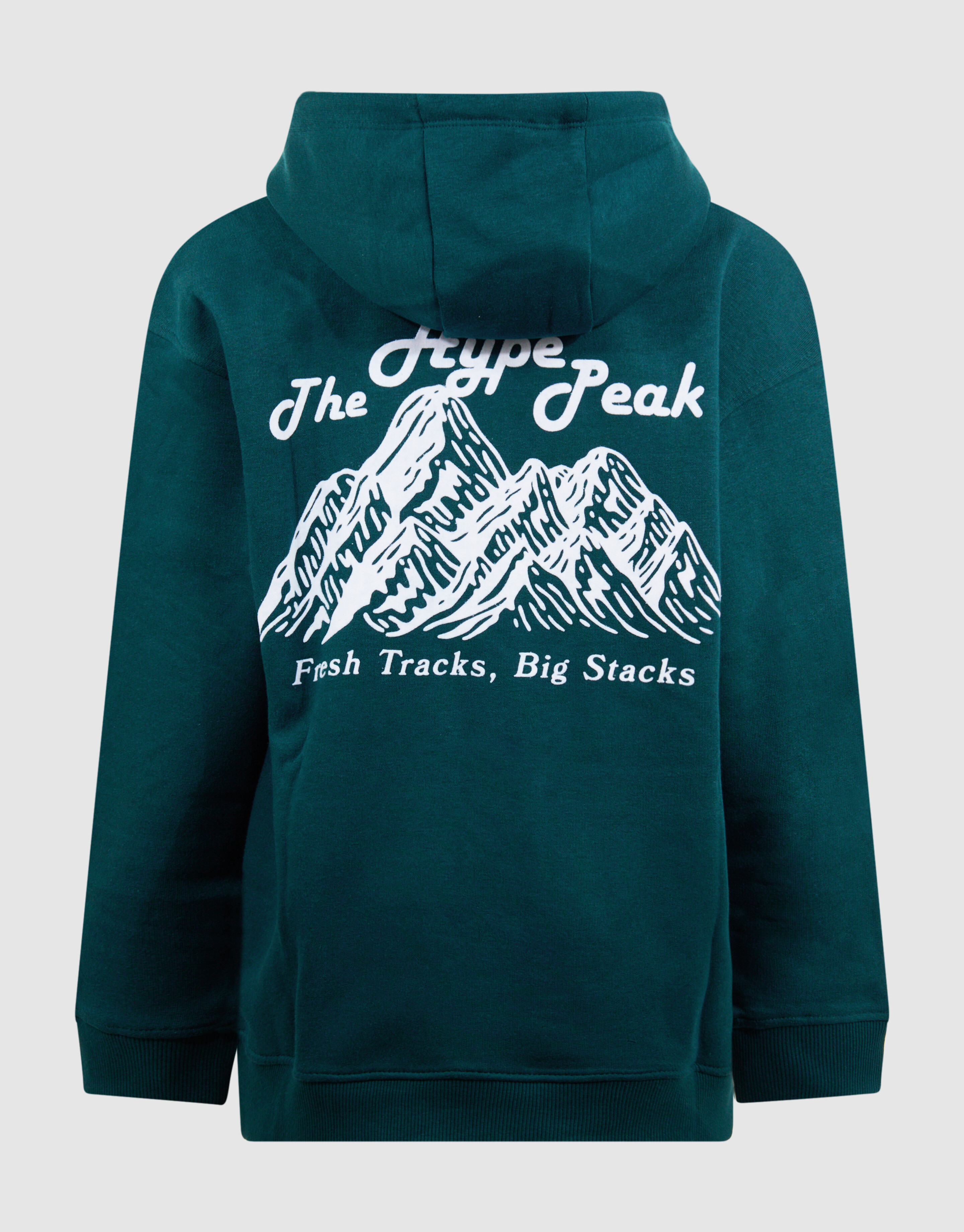 Hype Artwork Hoodie Donkergroen SHOEBY BOYS