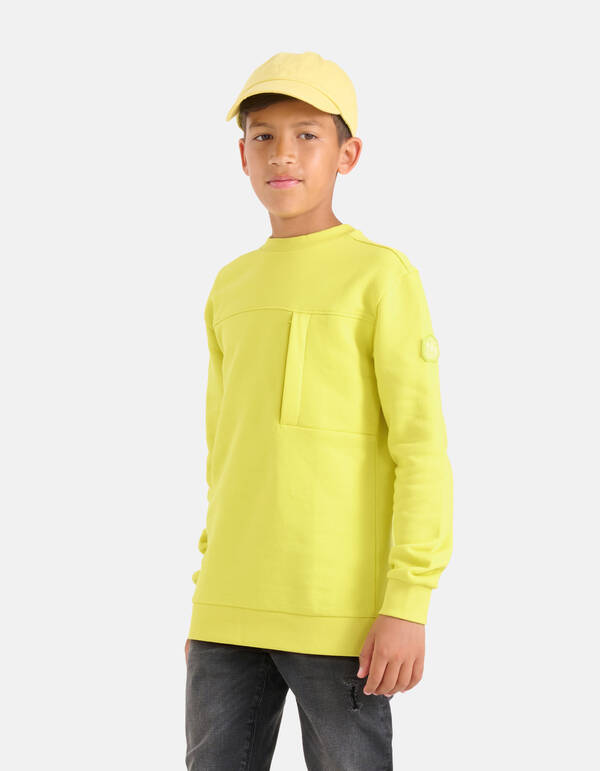 Pocket Sweater Geel SHOEBY BOYS