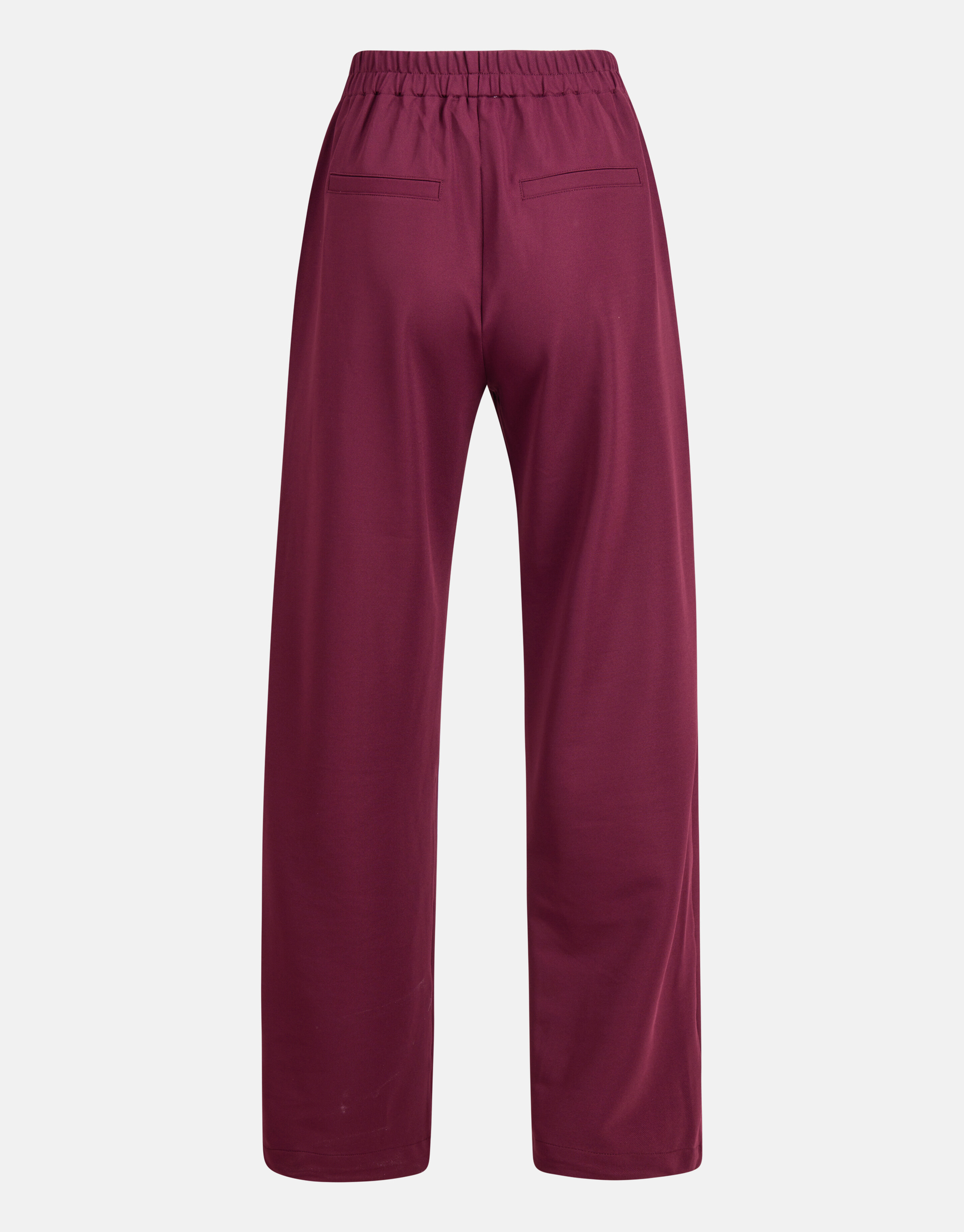 Basis Wide Leg Broek Bordeaux SHOEBY WOMEN