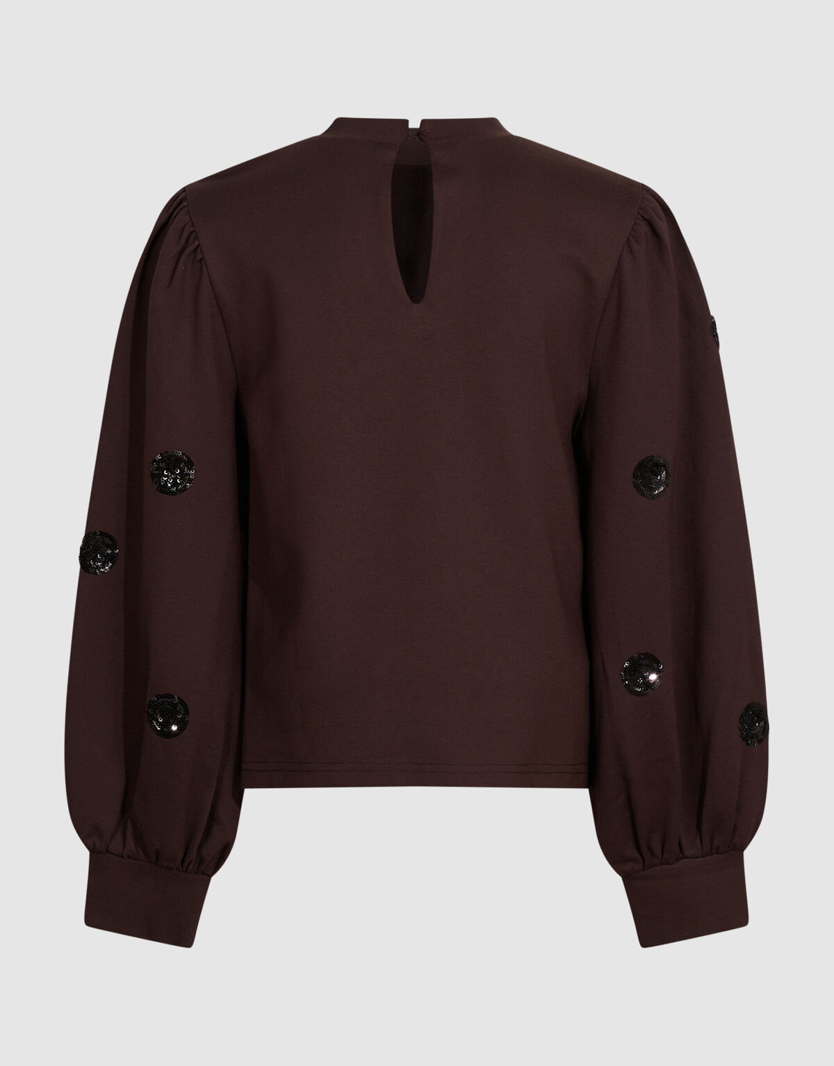 Pailletten Top Bruin SHOEBY GIRLS