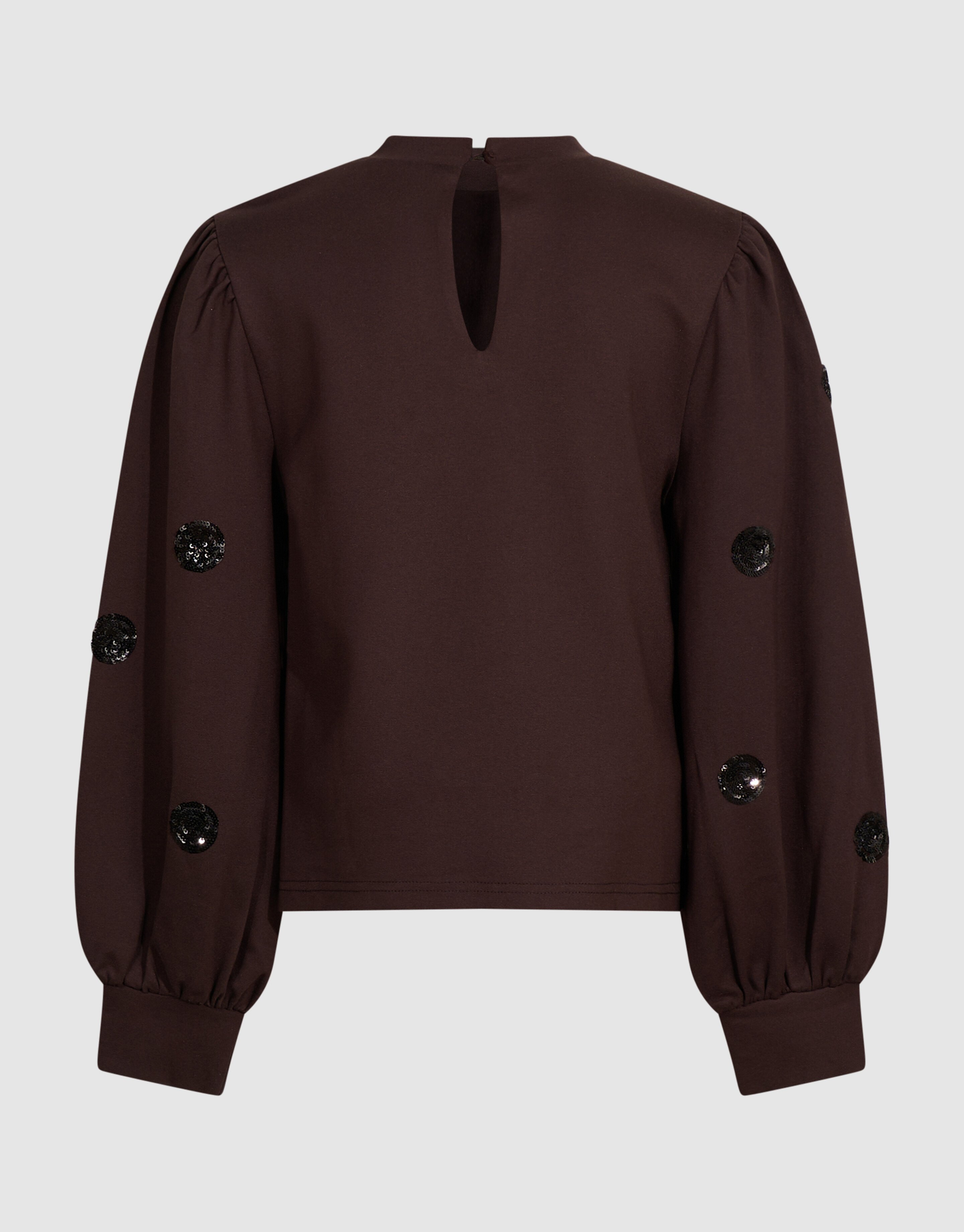 Pailletten Top Bruin SHOEBY GIRLS
