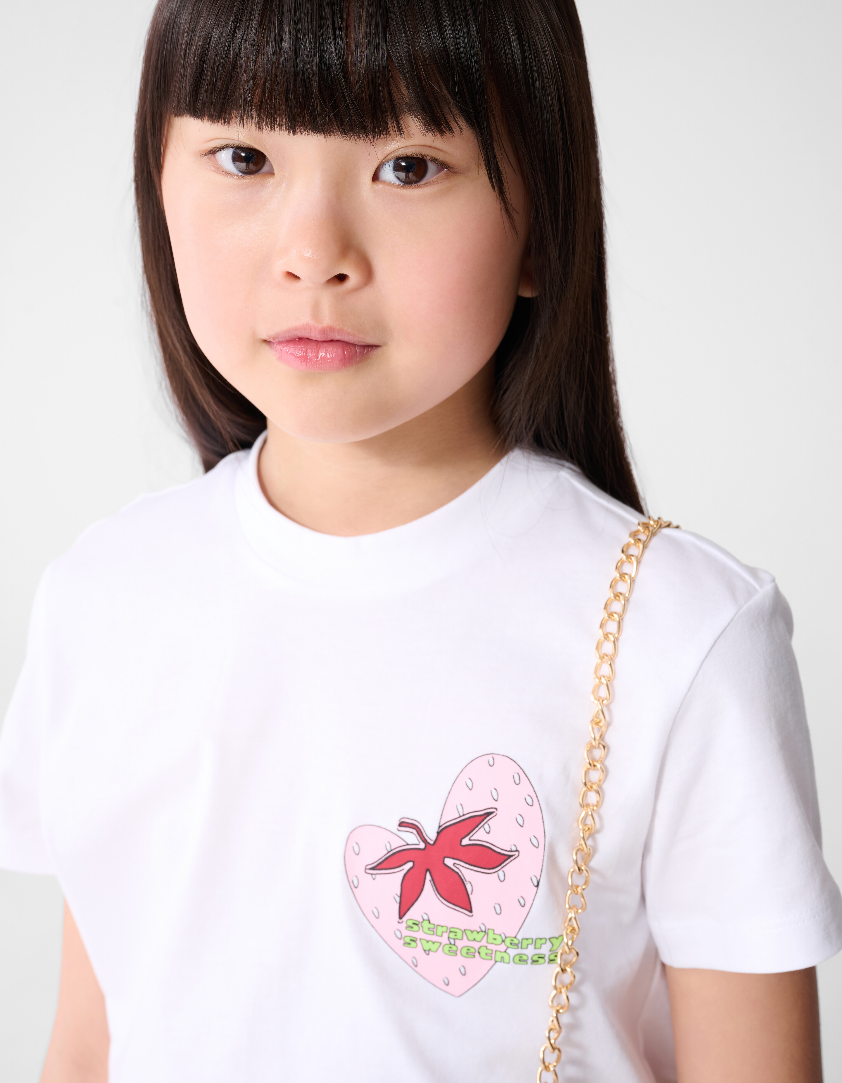 Sweetness Artwork T-shirt Wit SHOEBY GIRLS