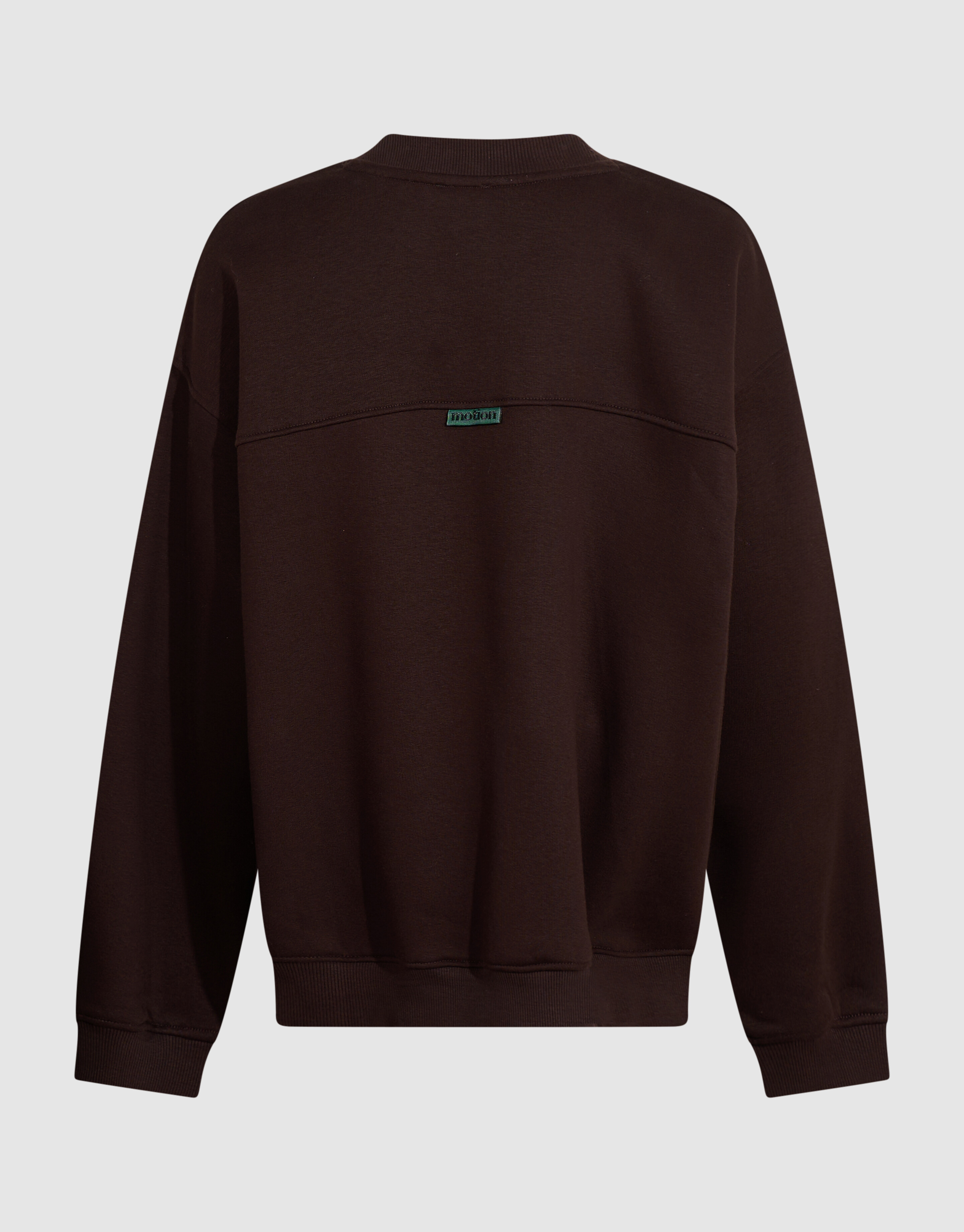 Label Sweater Donkerbruin SHOEBY BOYS