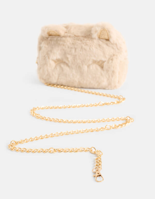 Glitter Tas Beige SHOEBY ACCESSOIRES