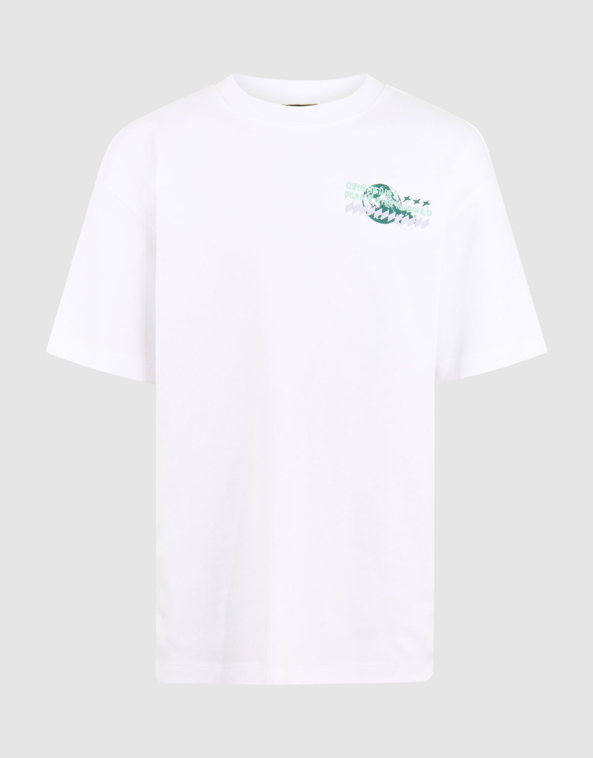 Artwork T-shirt Wit SHOEBY BOYS