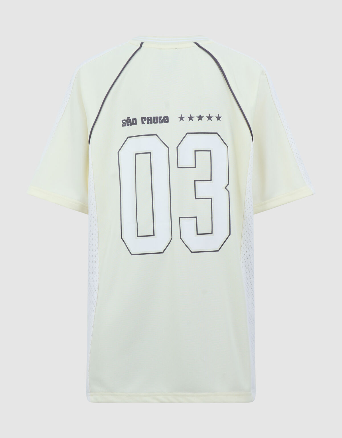 Sporty Oversized T-shirt Lichtgeel SHOEBY BOYS