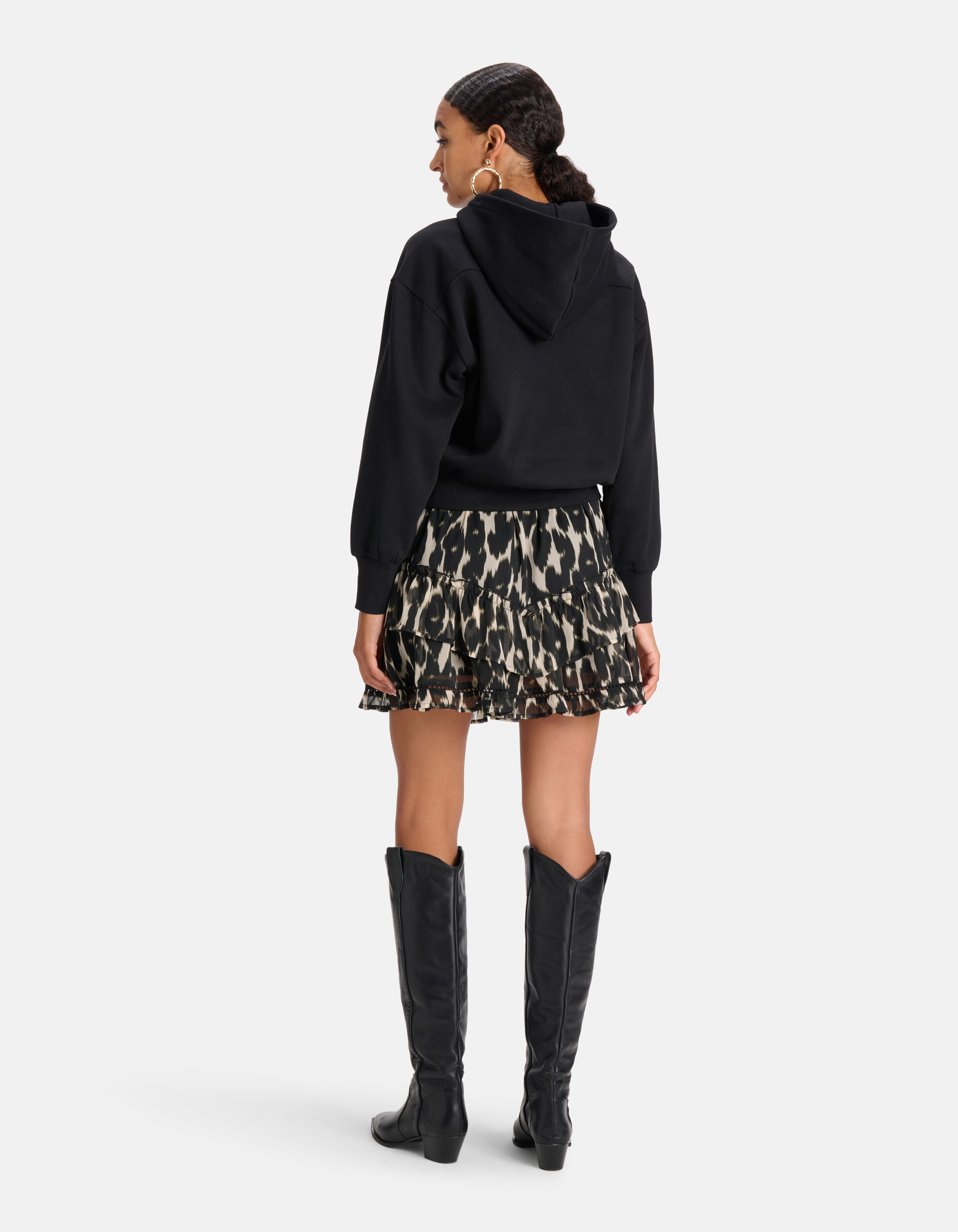 Basis Hoodie Zwart SHOEBY WOMEN