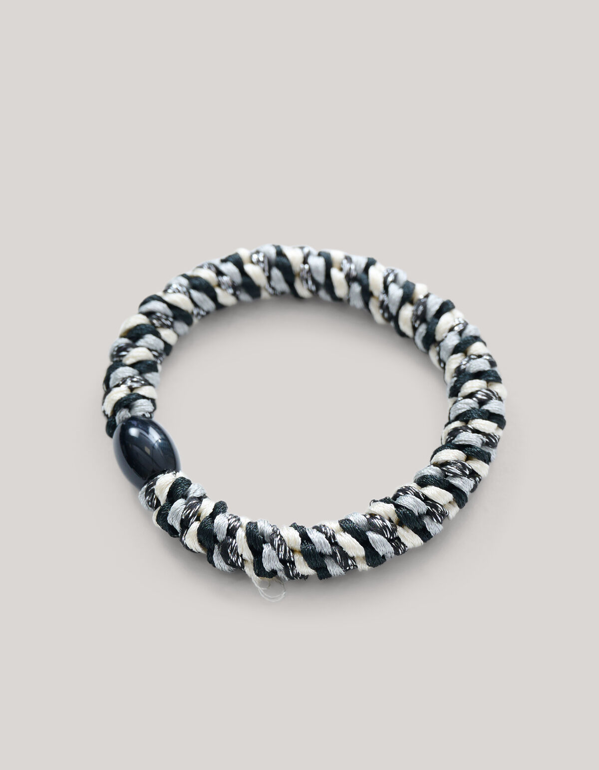 Lurex Haarelastiek Grijs Melange SHOEBY ACCESSOIRES