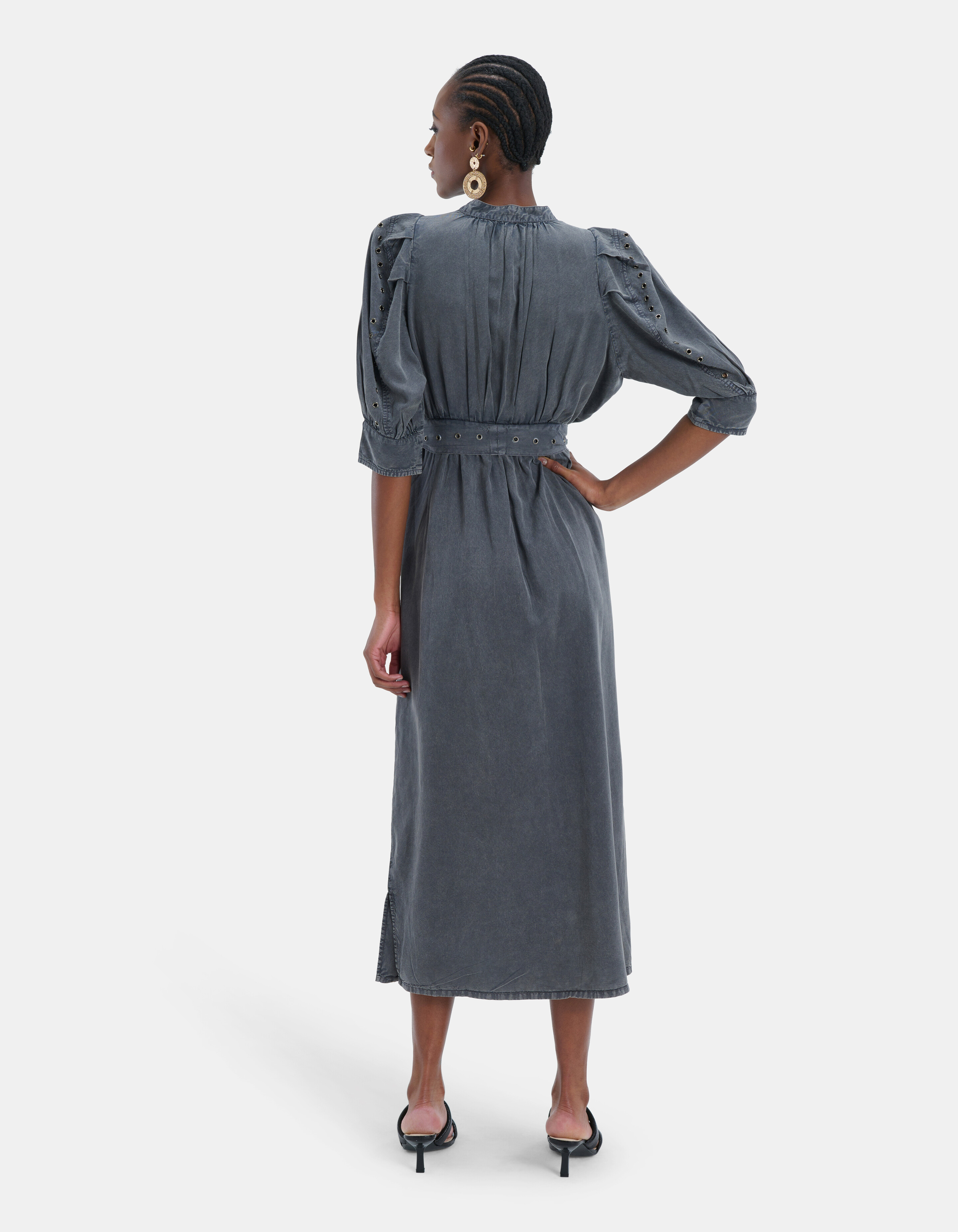 Lyochell Eyelet Jurk EKSEPT