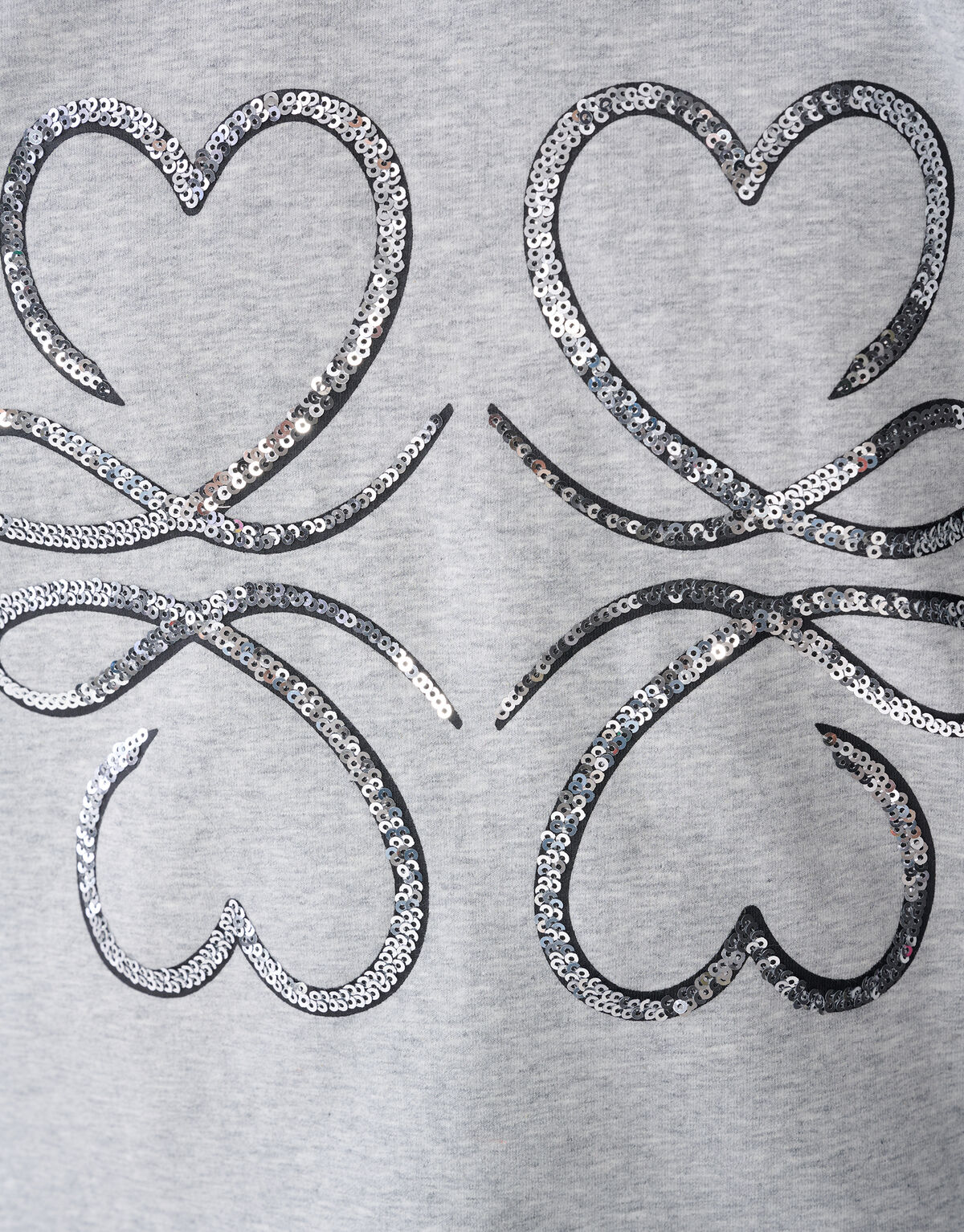 Embellished Sweater Grijs SHOEBY GIRLS