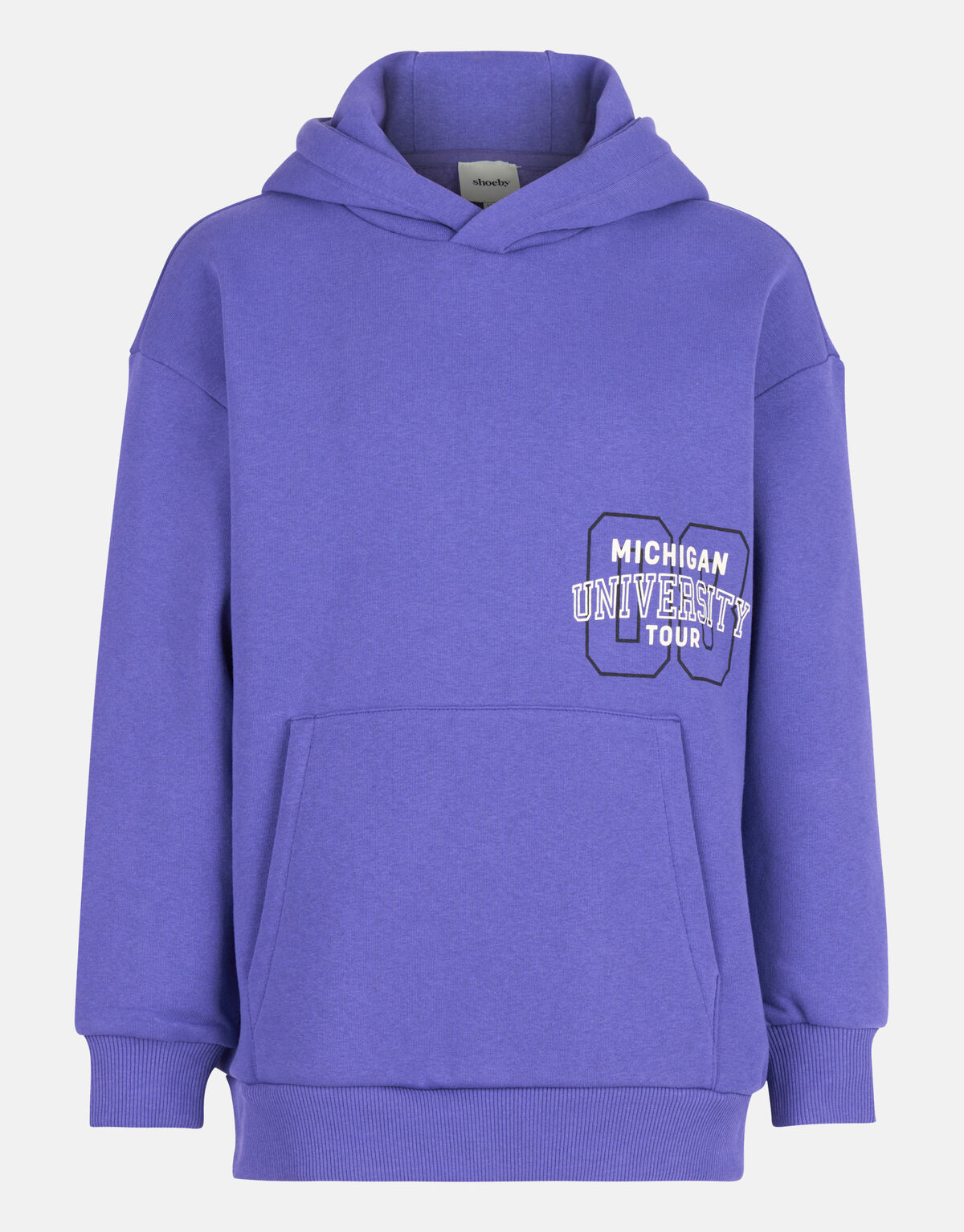 Printed Hoodie Paars SHOEBY BOYS