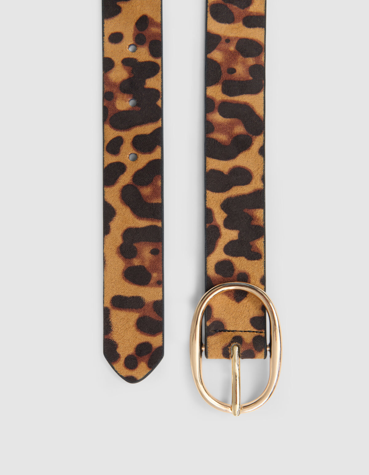 Leopard Riem Bruin SHOEBY ACCESSOIRES