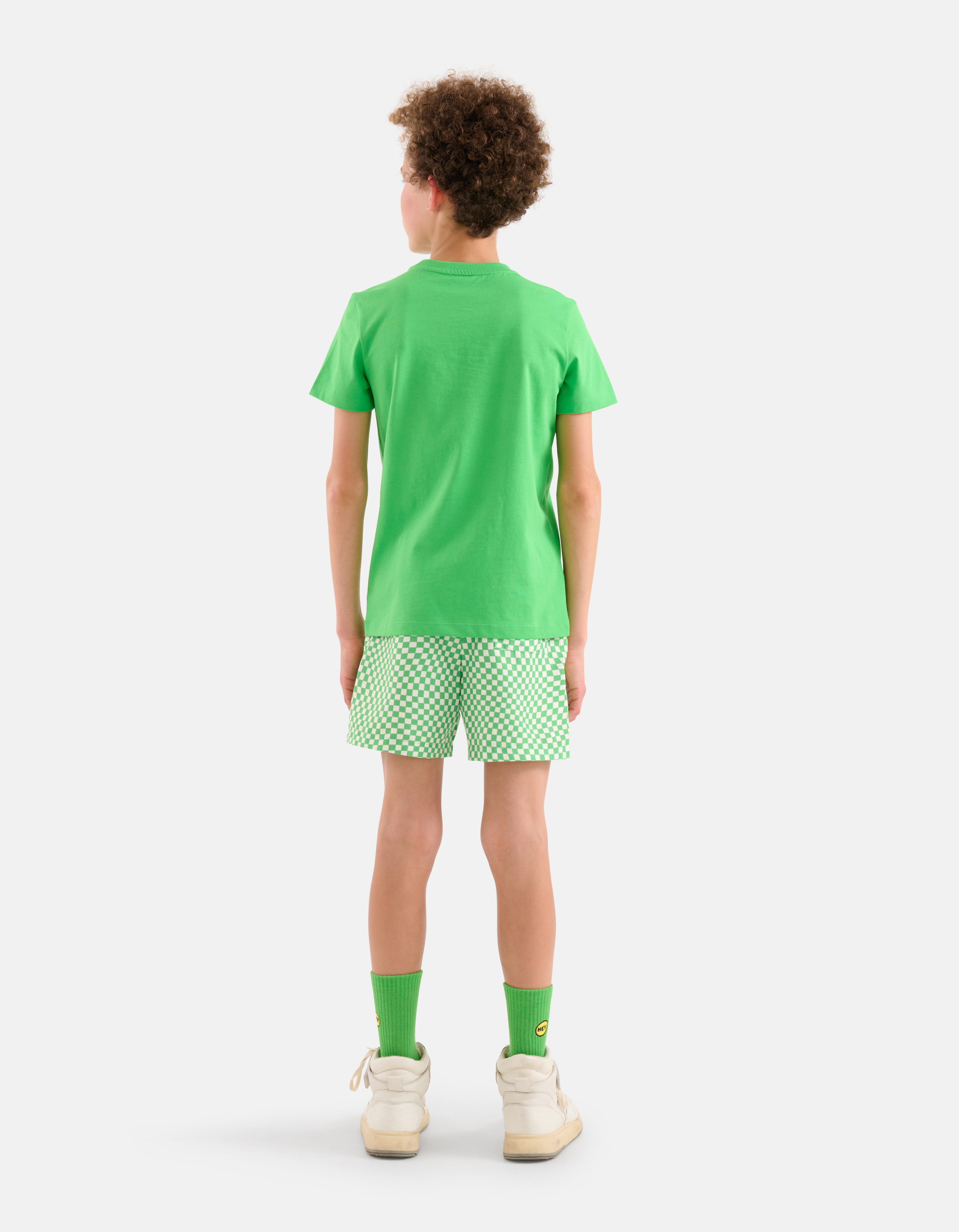 Artwork T-shirt Groen SHOEBY BOYS