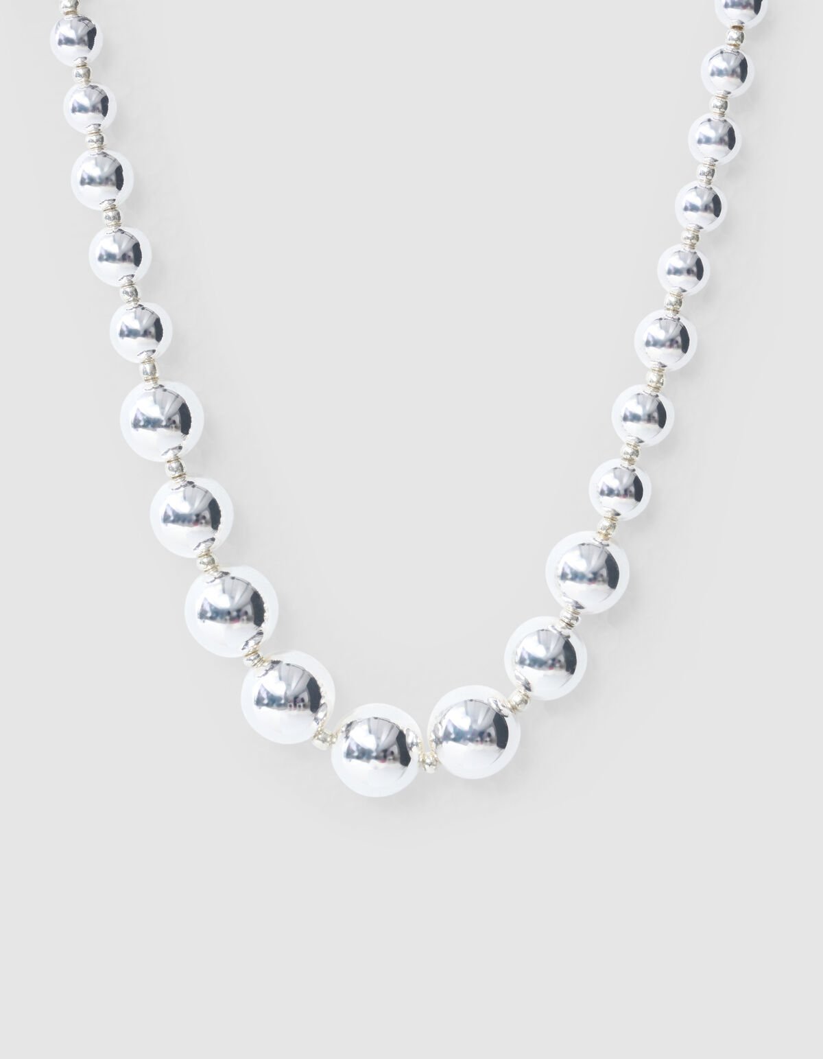 Beaded Ketting Zilver SHOEBY ACCESSOIRES