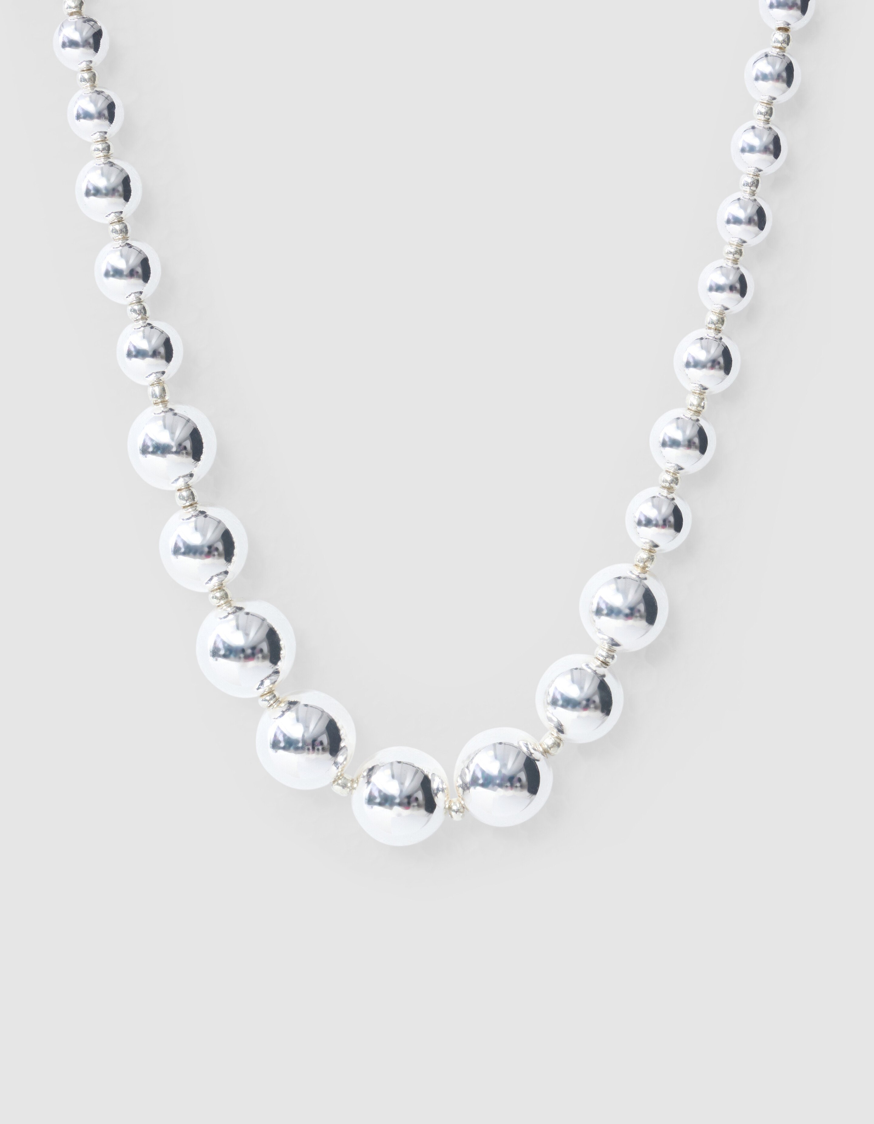 Beaded Ketting Zilver SHOEBY ACCESSOIRES