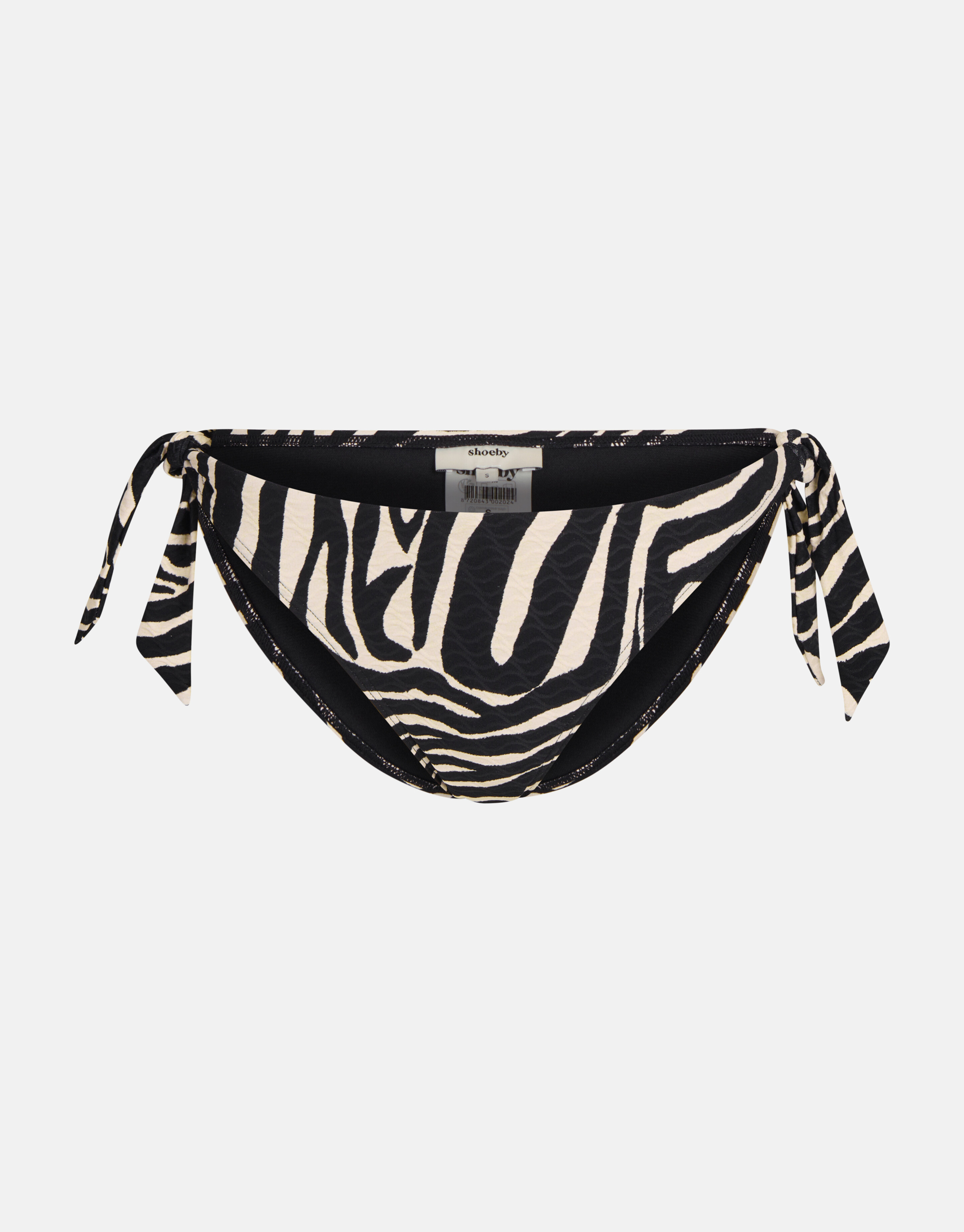 Zebra Print Bikini Broekje Zwart/Wit SHOEBY ACCESSOIRES