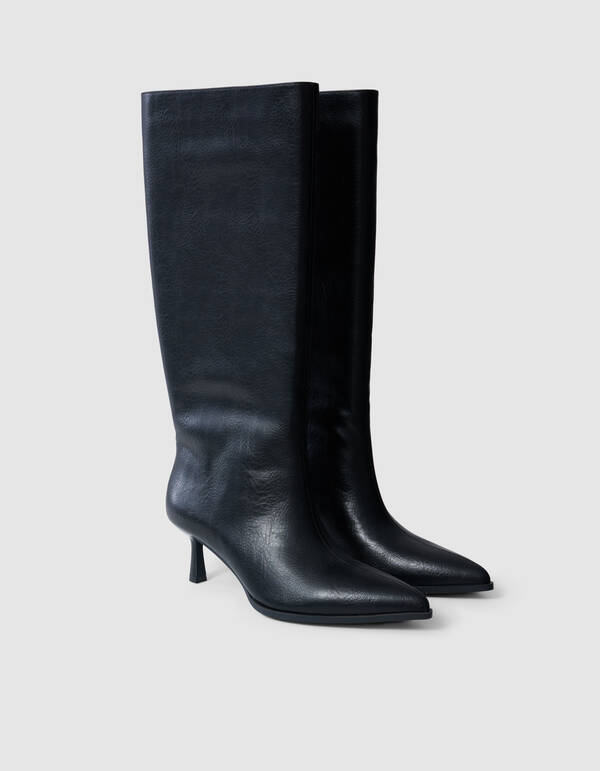 Hoge Laarzen Zwart SHOEBY SHOES