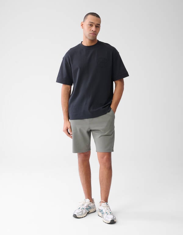Embroidery T-shirt Donkerblauw SHOEBY MEN