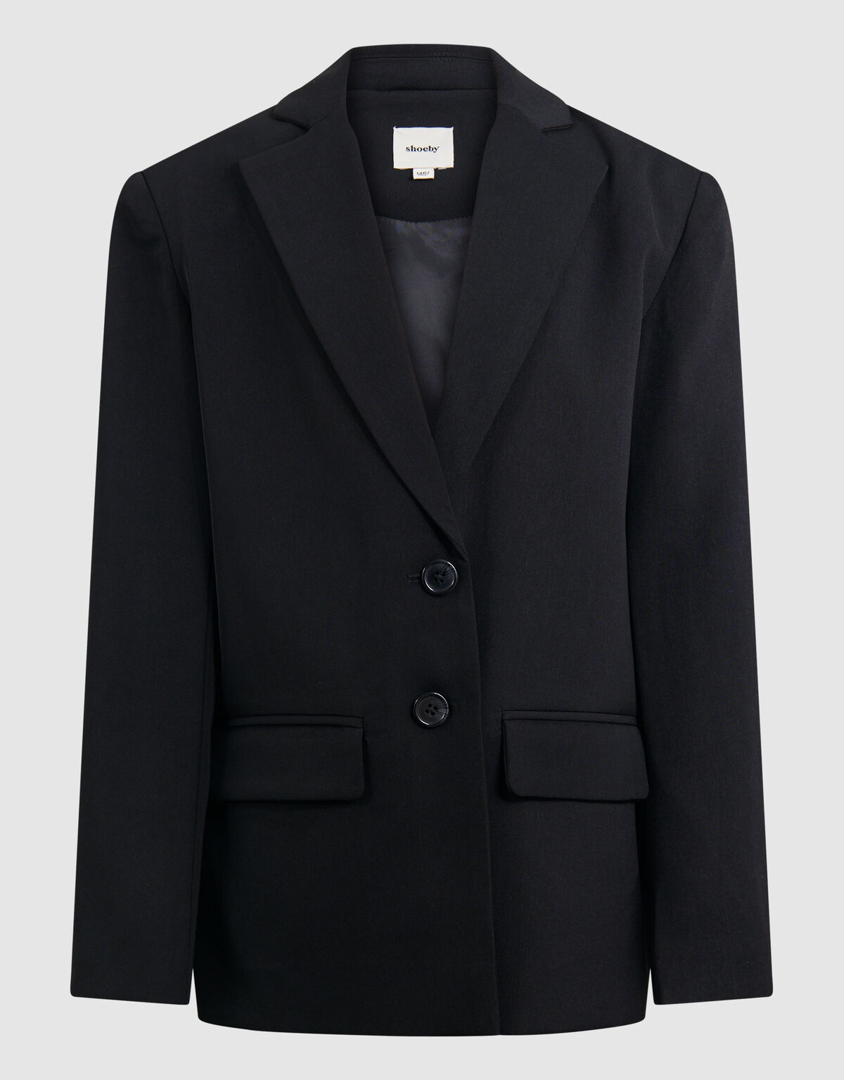 Open Back Blazer Zwart SHOEBY GIRLS