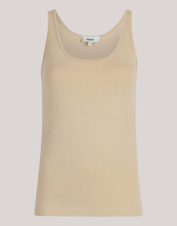 Basis Tanktop Beige SHOEBY WOMEN