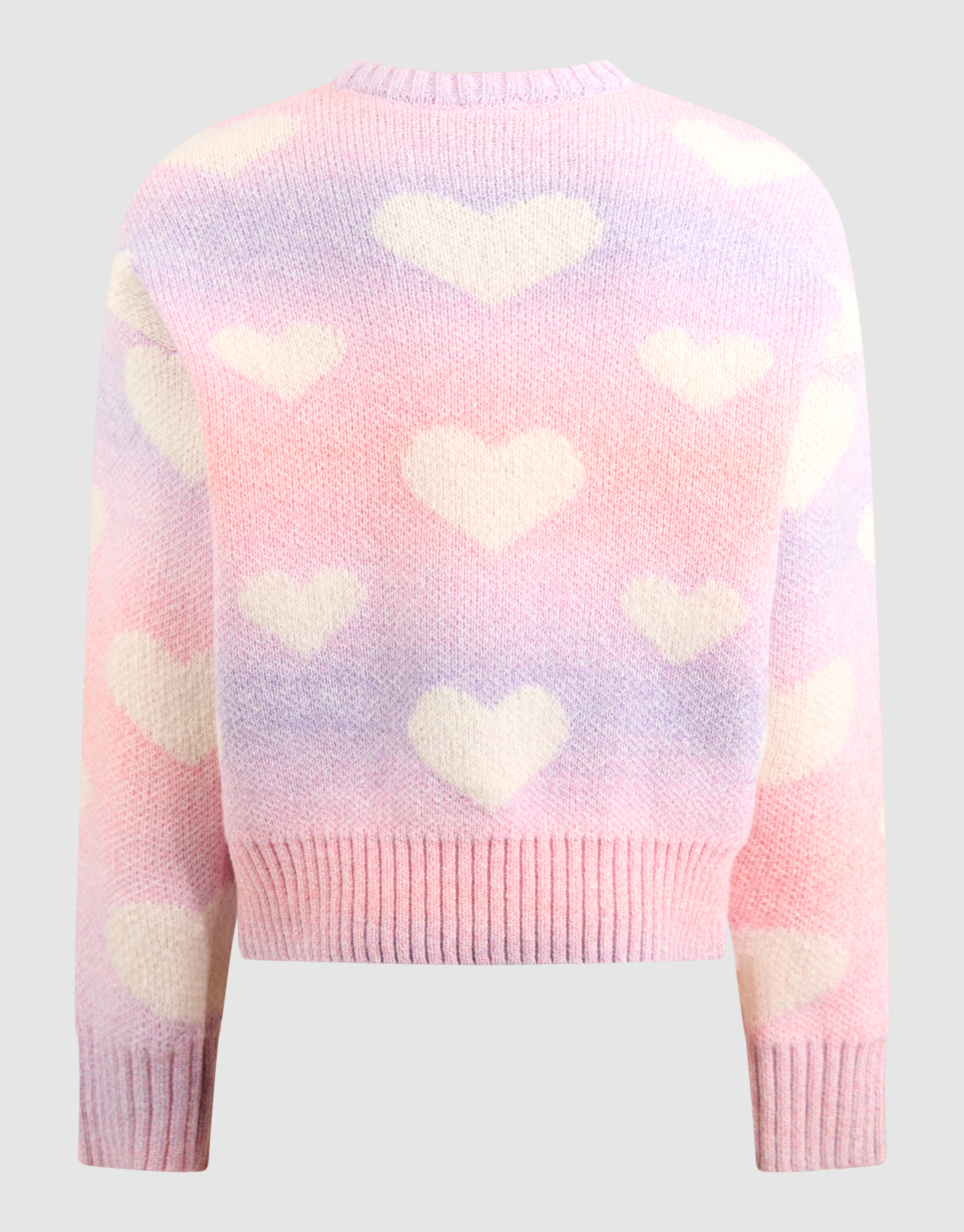 Heart Gebreide Trui Roze SHOEBY GIRLS