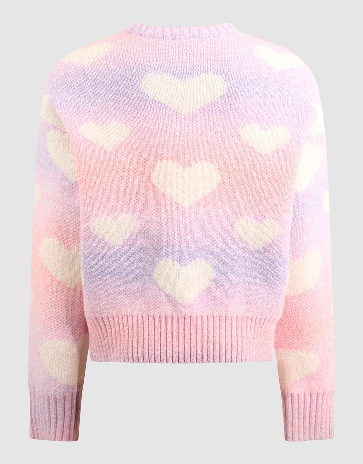 Heart Gebreide Trui Roze SHOEBY GIRLS