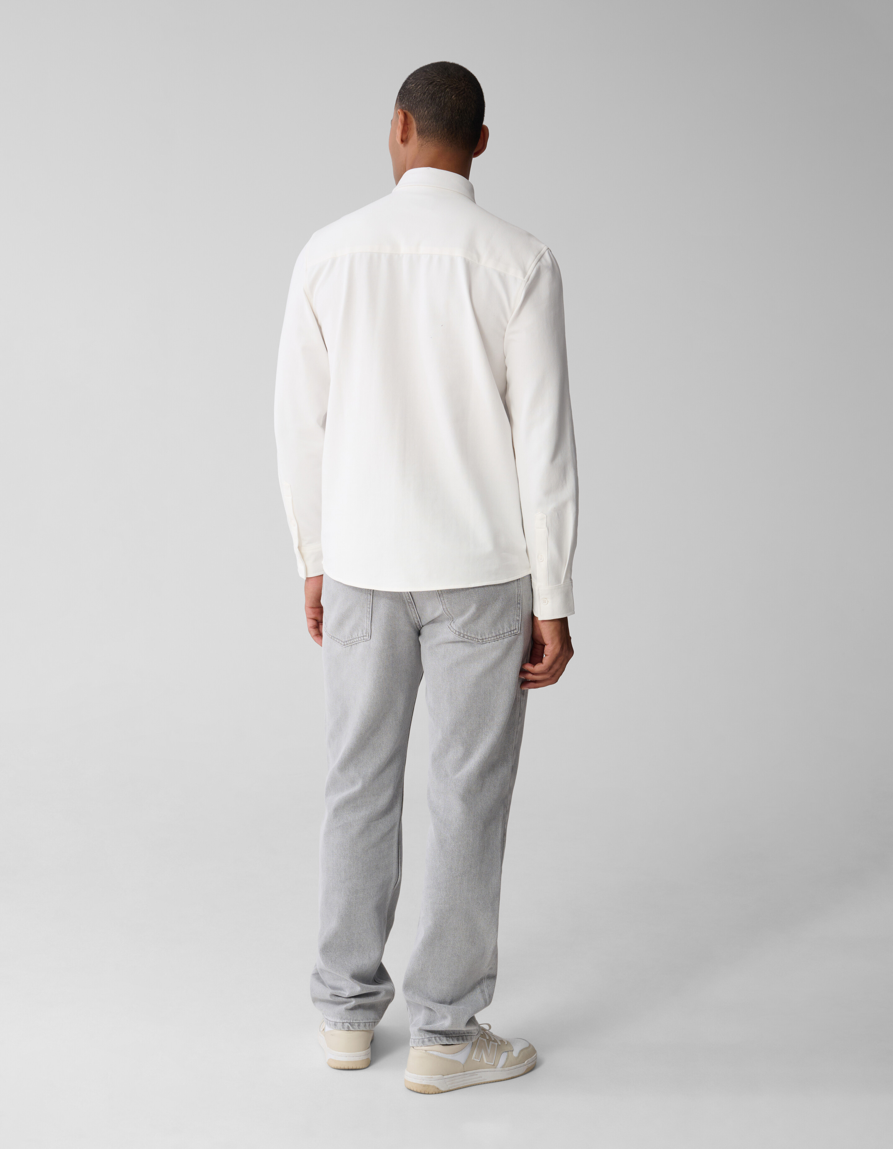 Pocket Overhemd Gebroken Wit SHOEBY MEN