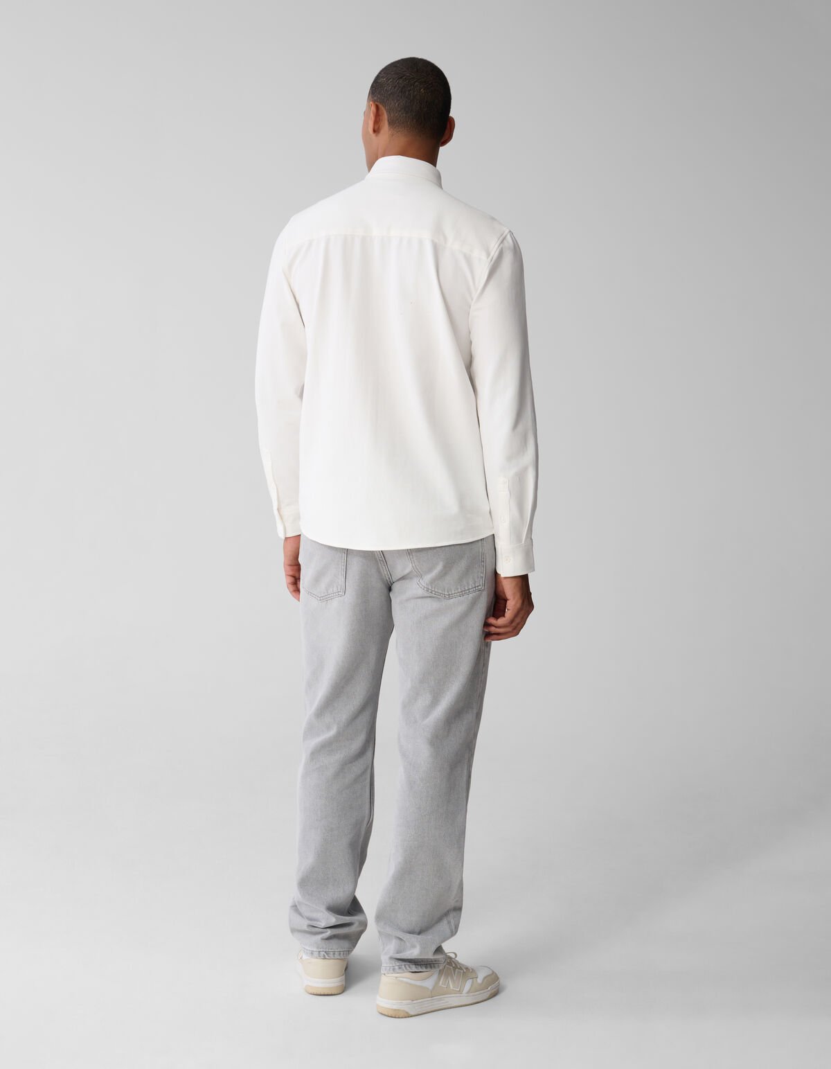 Pocket Overhemd Gebroken Wit SHOEBY MEN