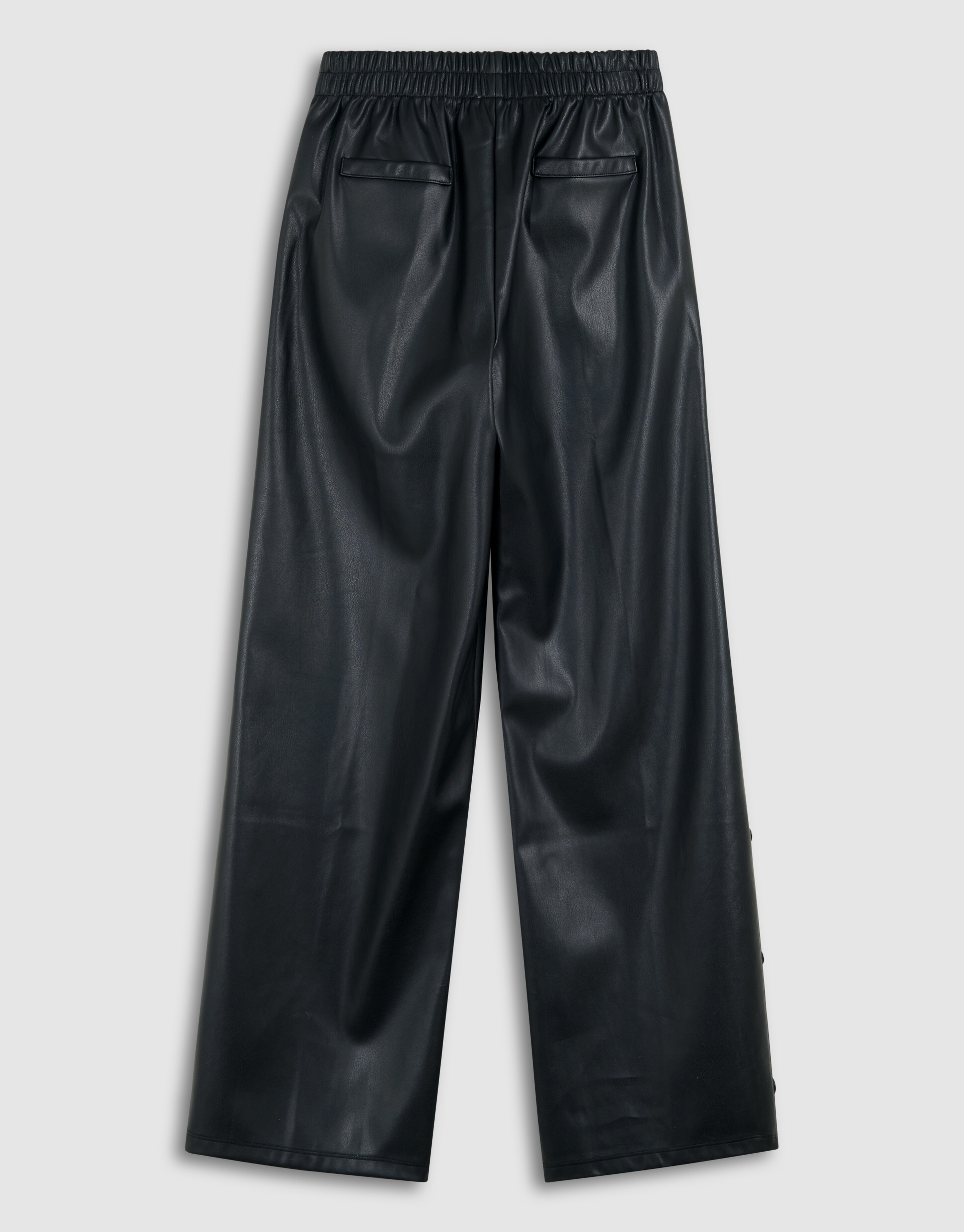 Wide Leg Broek Zwart SHOEBY GIRLS