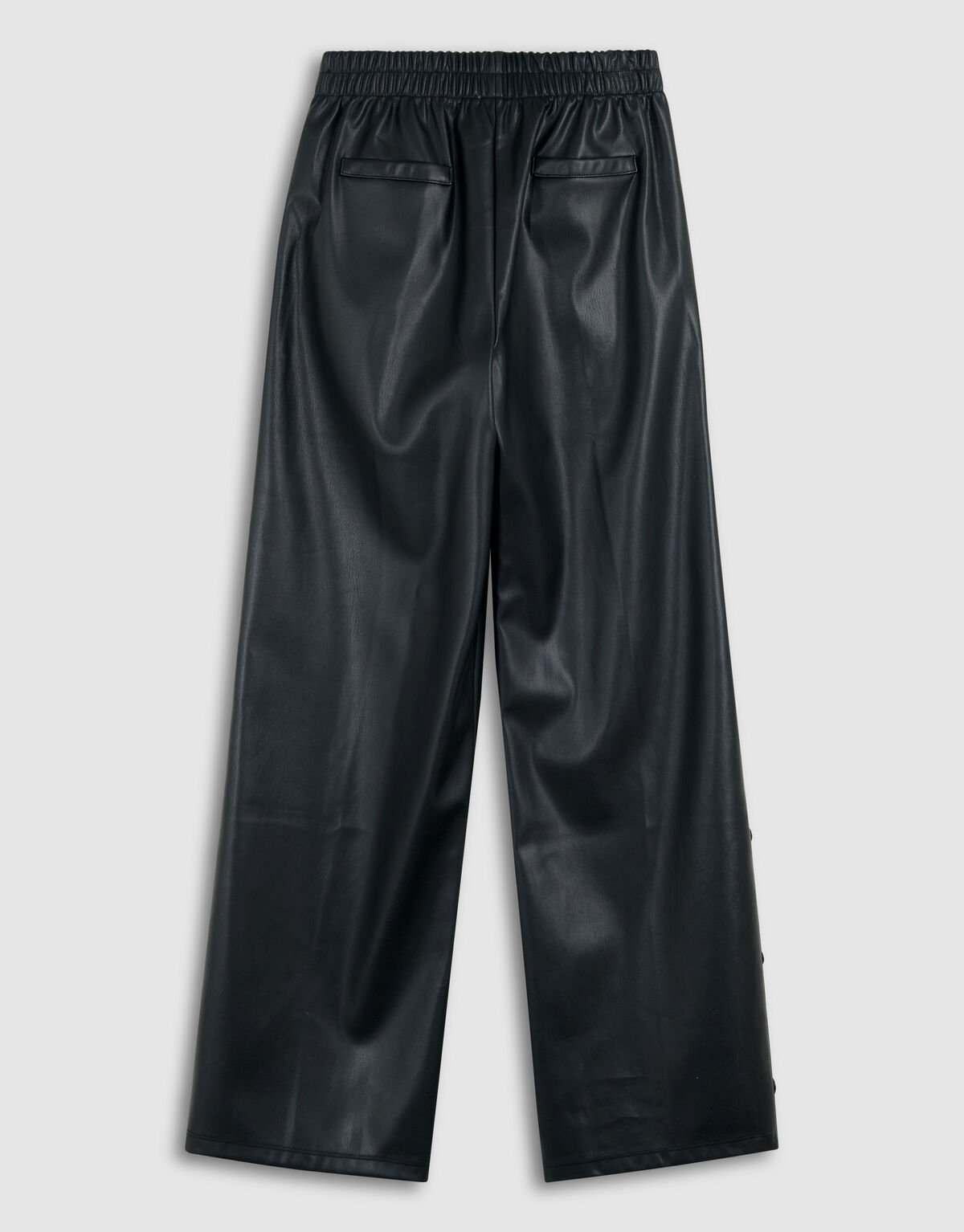 Wide Leg Broek Zwart SHOEBY GIRLS