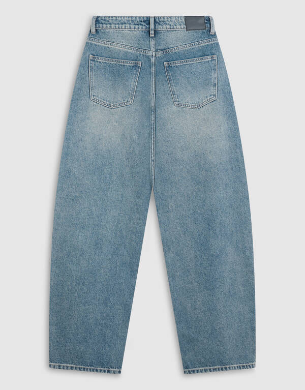 Baggy Fit Tinted Jeans Donkerblauw SHOEBY WOMEN