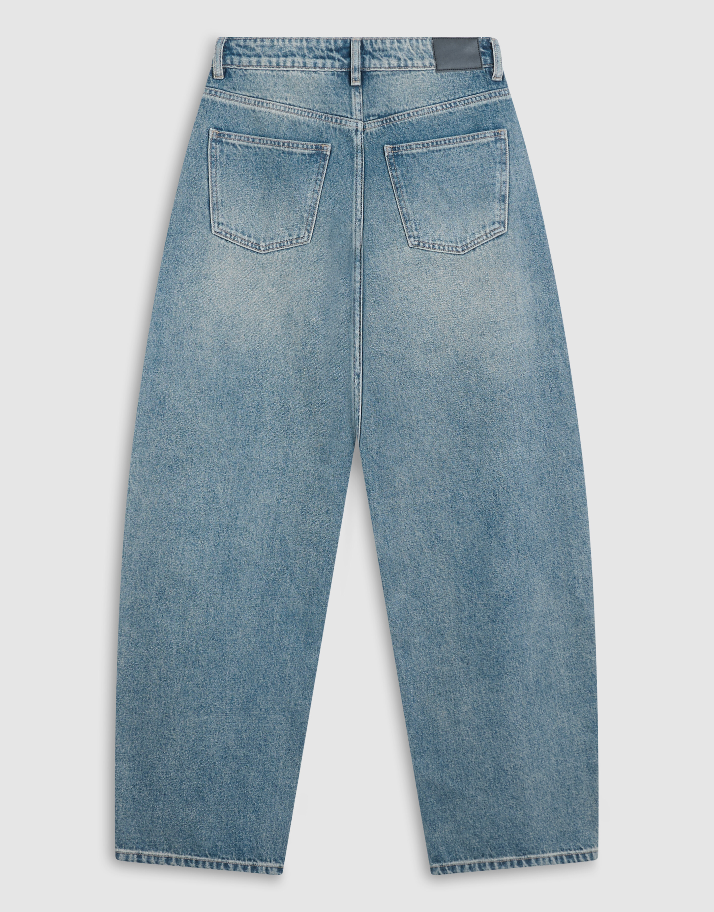 Baggy Fit Tinted Jeans Donkerblauw SHOEBY WOMEN