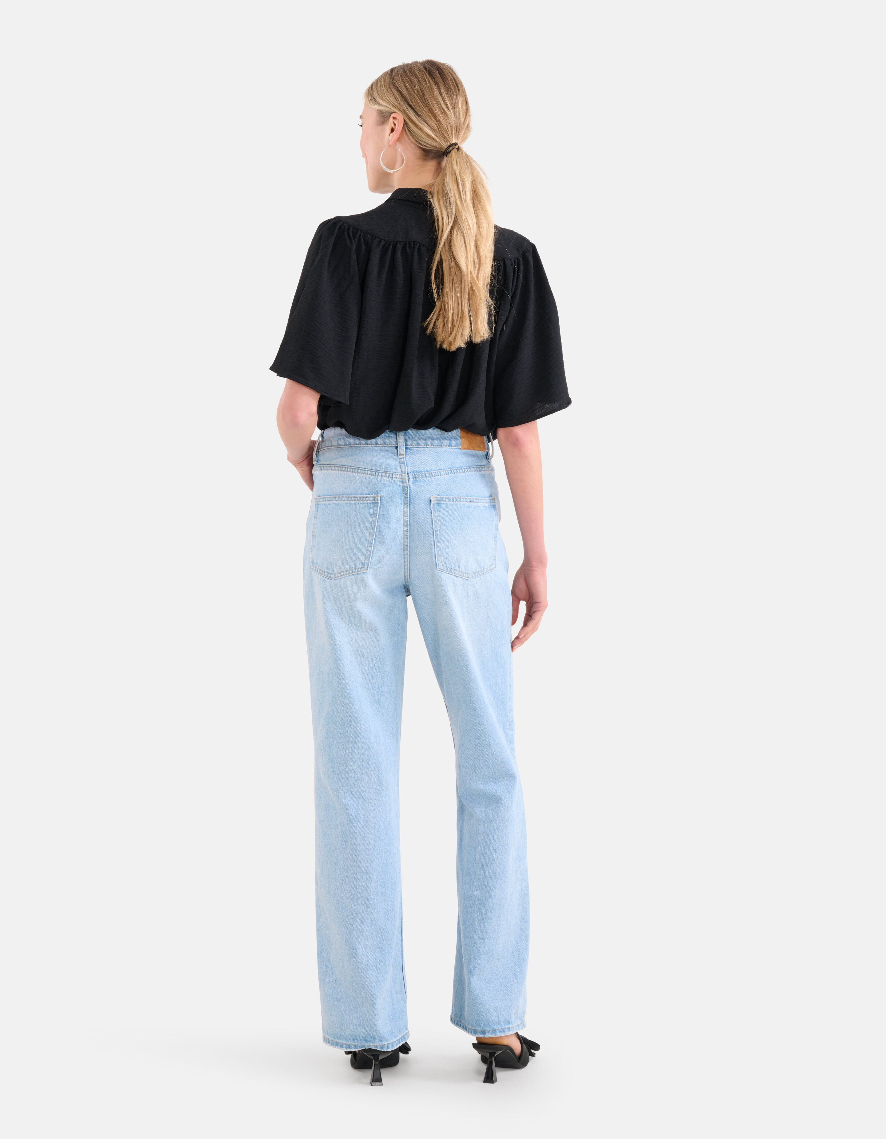 Structuur Top Zwart SHOEBY WOMEN