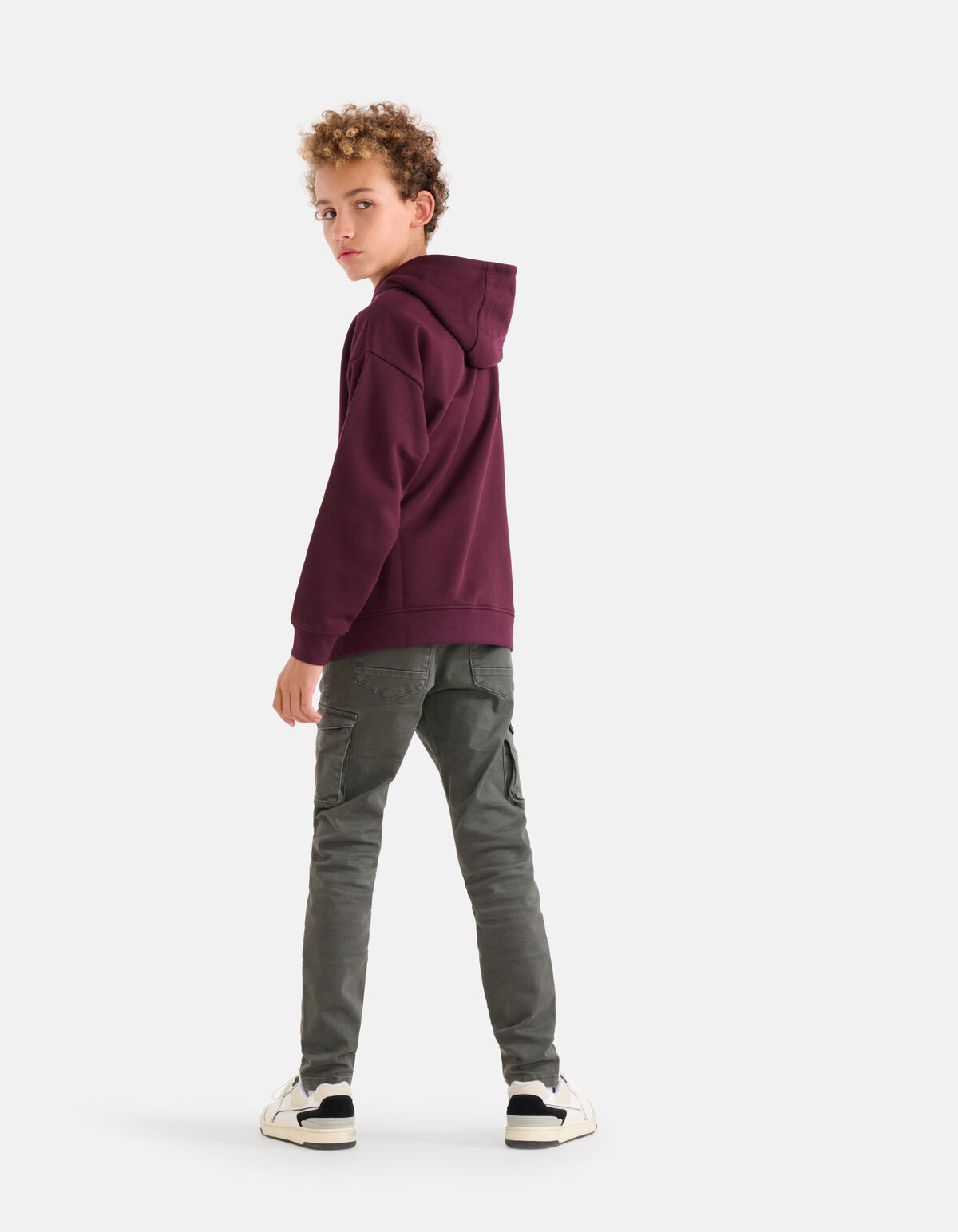 Basis Hoodie Bordeaux SHOEBY BOYS