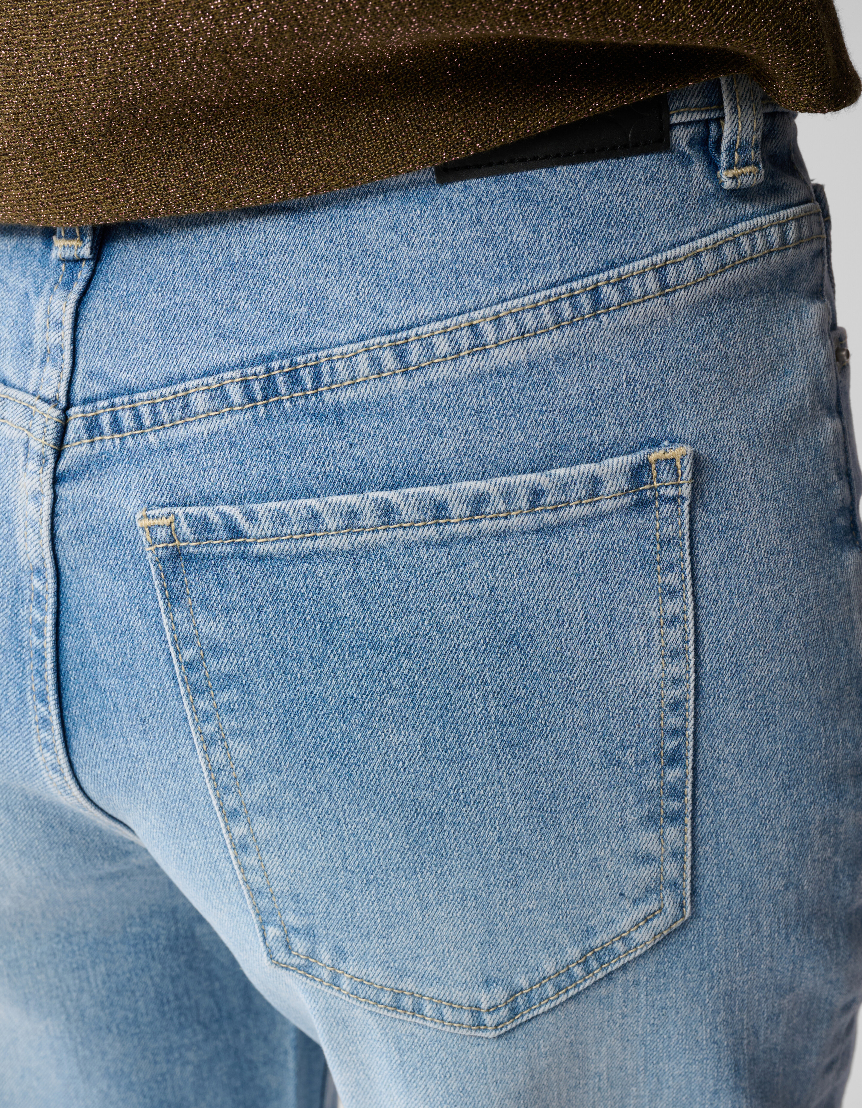 Tapered Fit Jeans Blauw SHOEBY WOMEN