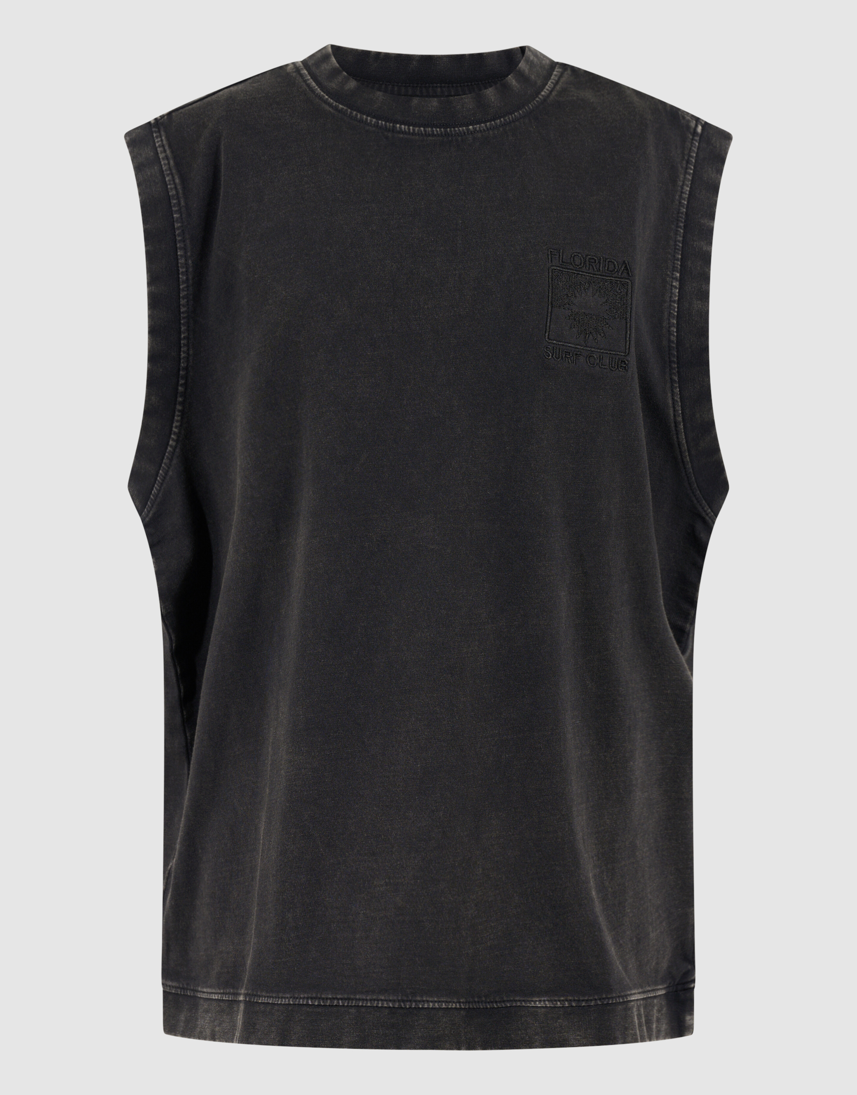 Rib Tanktop Zwart SHOEBY BOYS