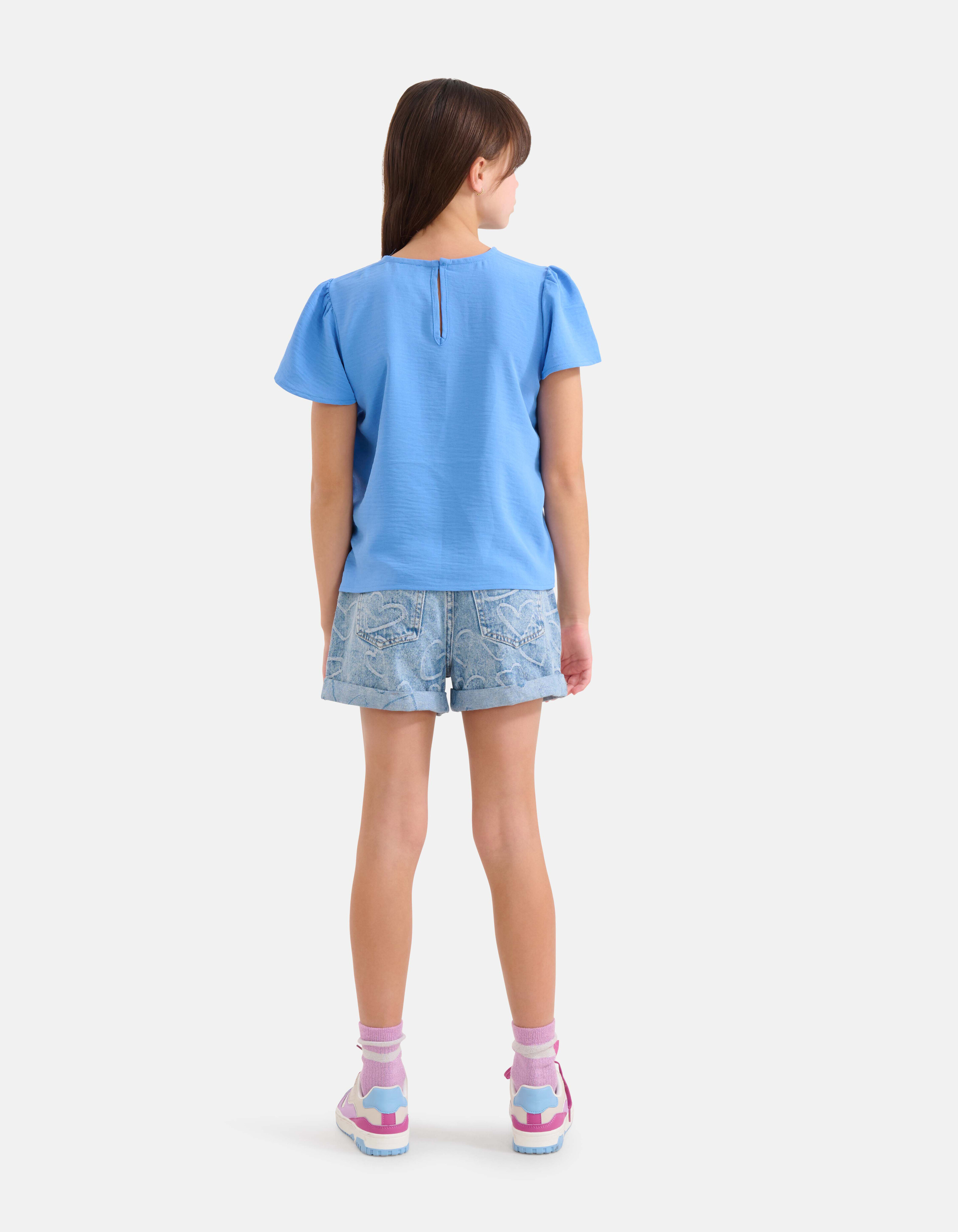 Twist Top Blauw SHOEBY GIRLS
