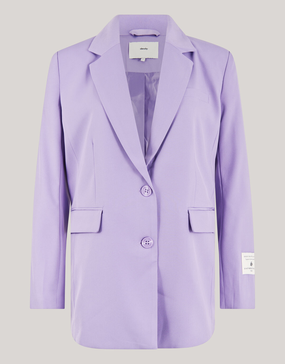 City Label Blazer Paars SHOEBY WOMEN