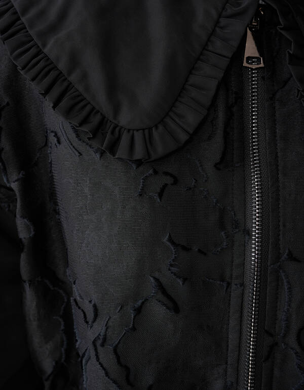 Collar Bomber Zwart SHOEBY GIRLS
