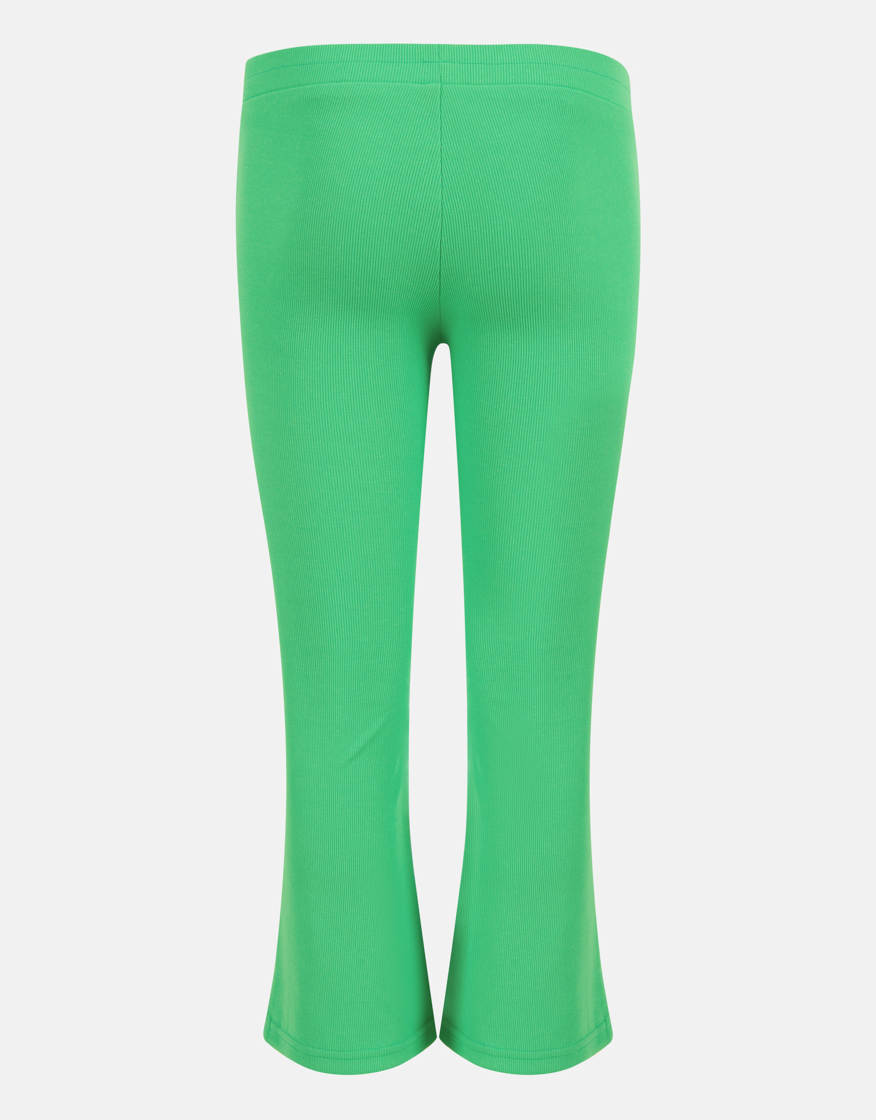 Rib Flared Legging Groen SHOEBY GIRLS